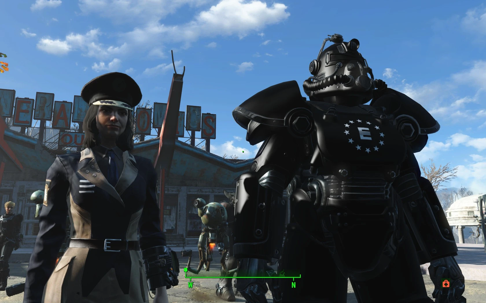 Fallout 4 america rising a tale of the enclave прохождение