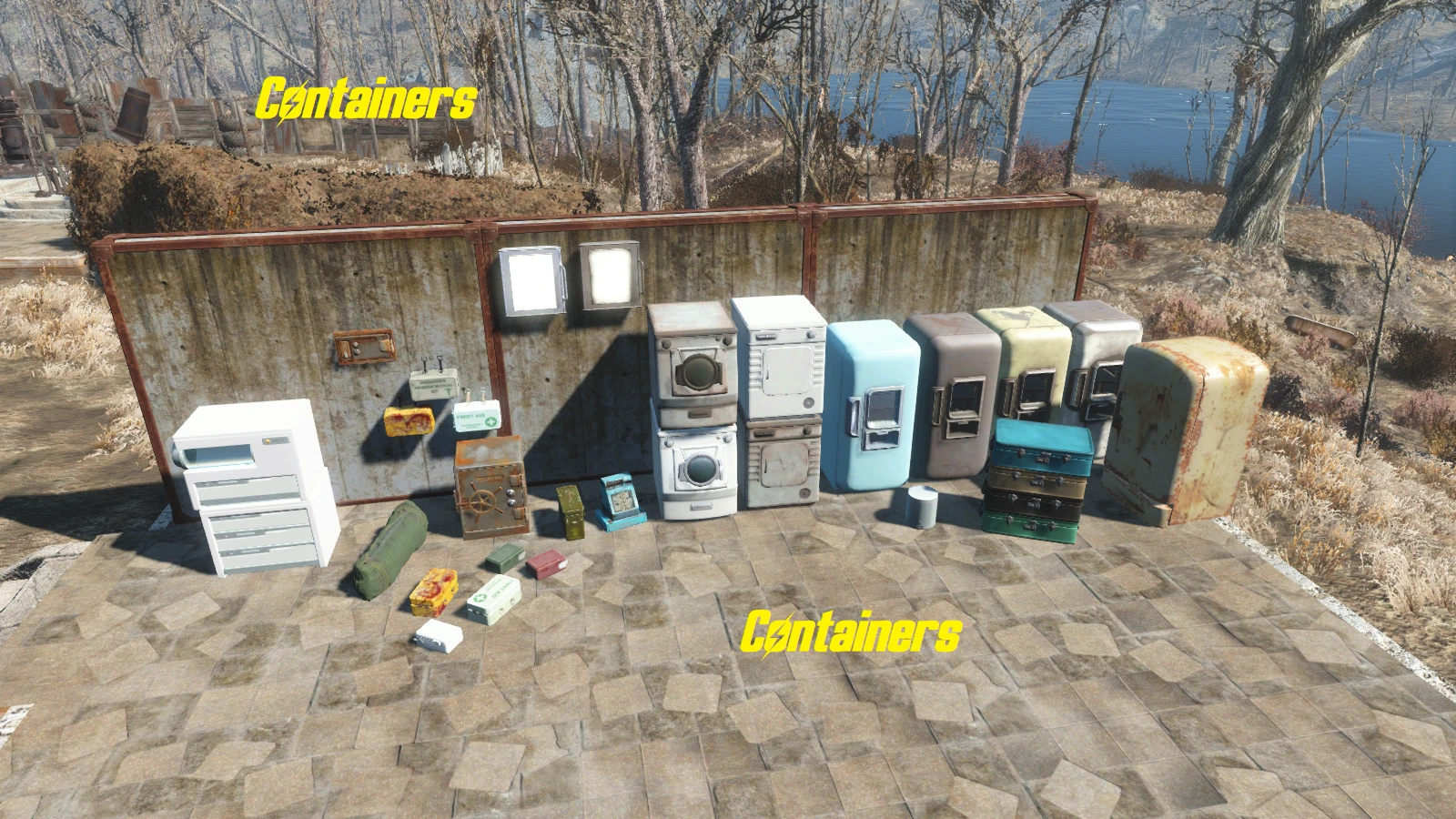 Fallout 4 unlocked settlement objects фото 28