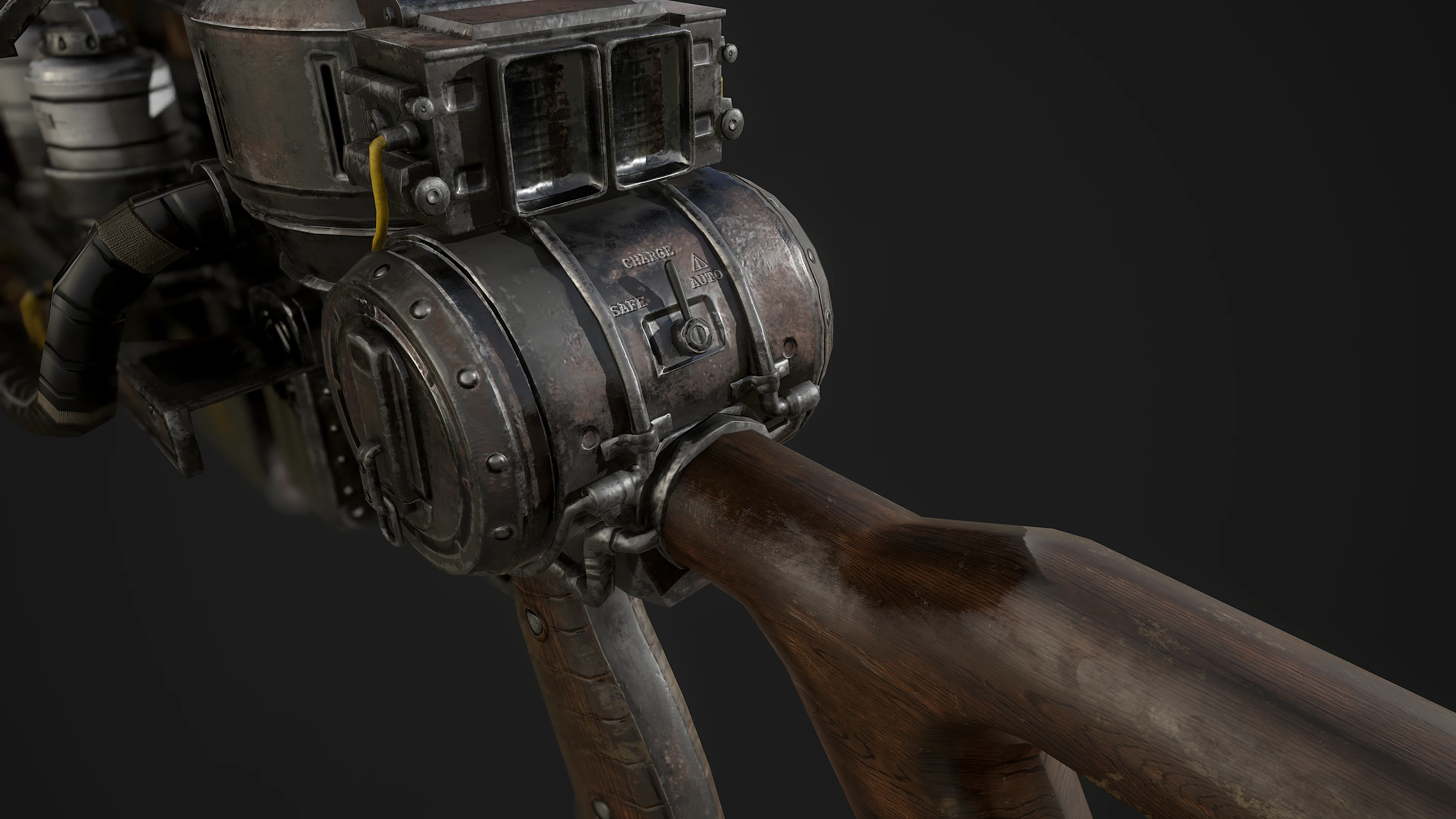 Fallout 4 gauss rifle retexture фото 70