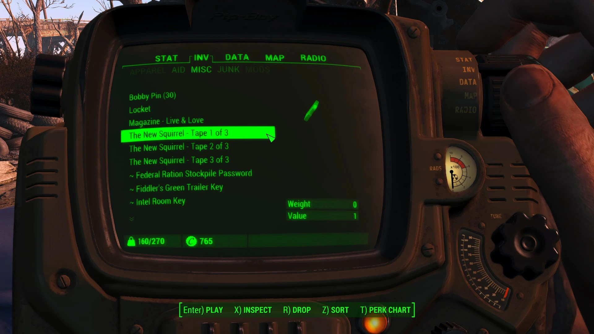 use network scanner holotape fallout 4