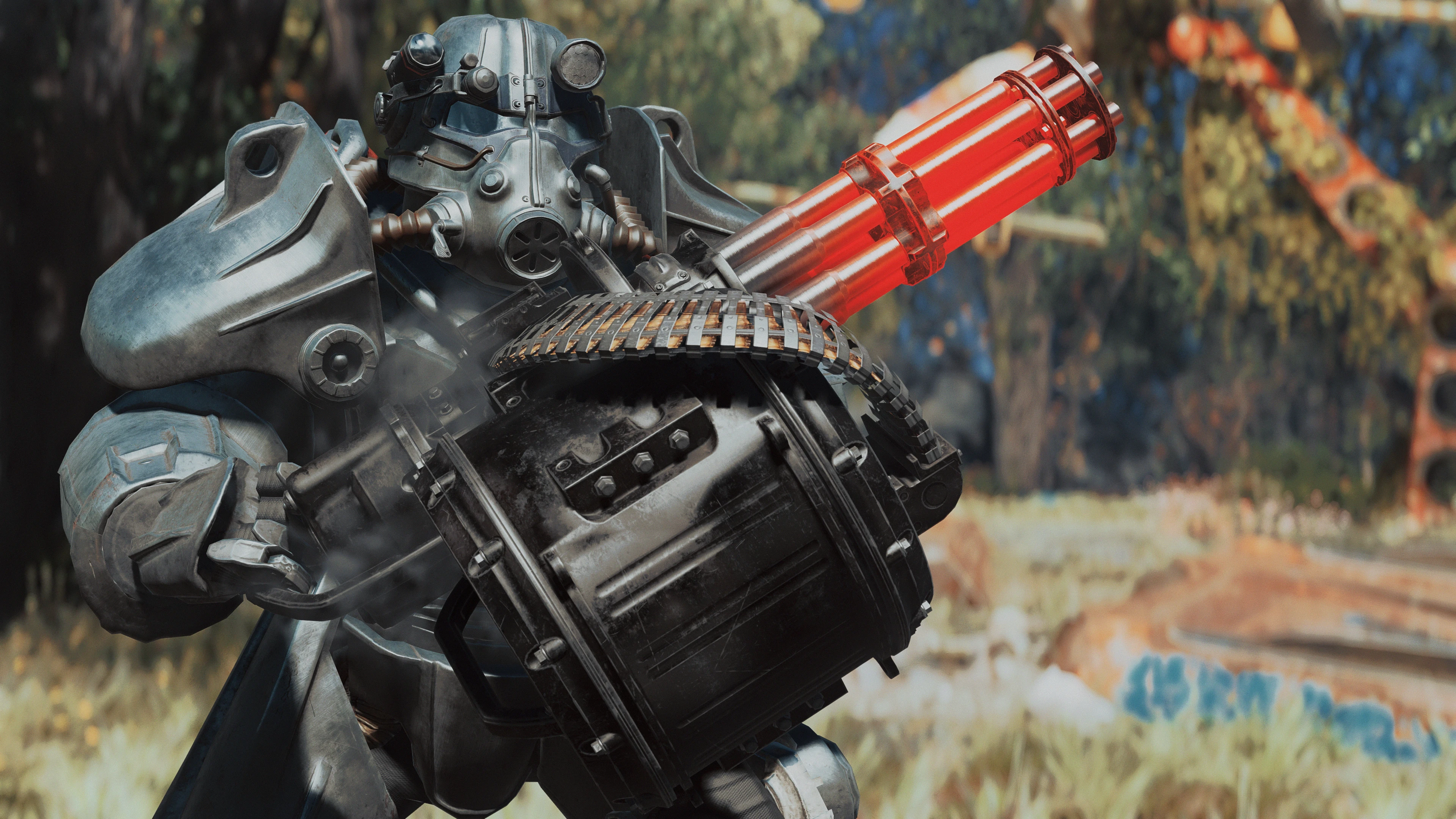 Fallout 4 стационарный пулемет фото 74
