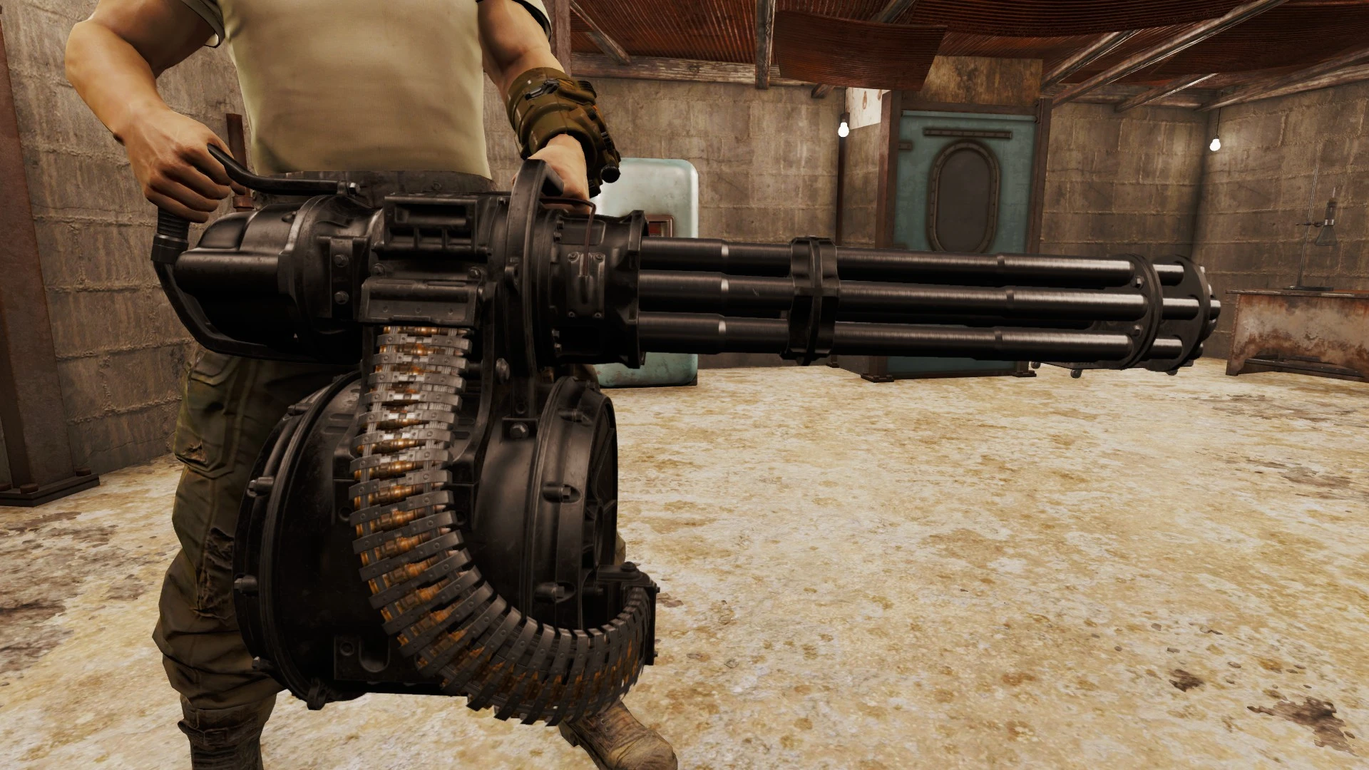 Minigun  Retextured at Fallout  4  Nexus Mods and community