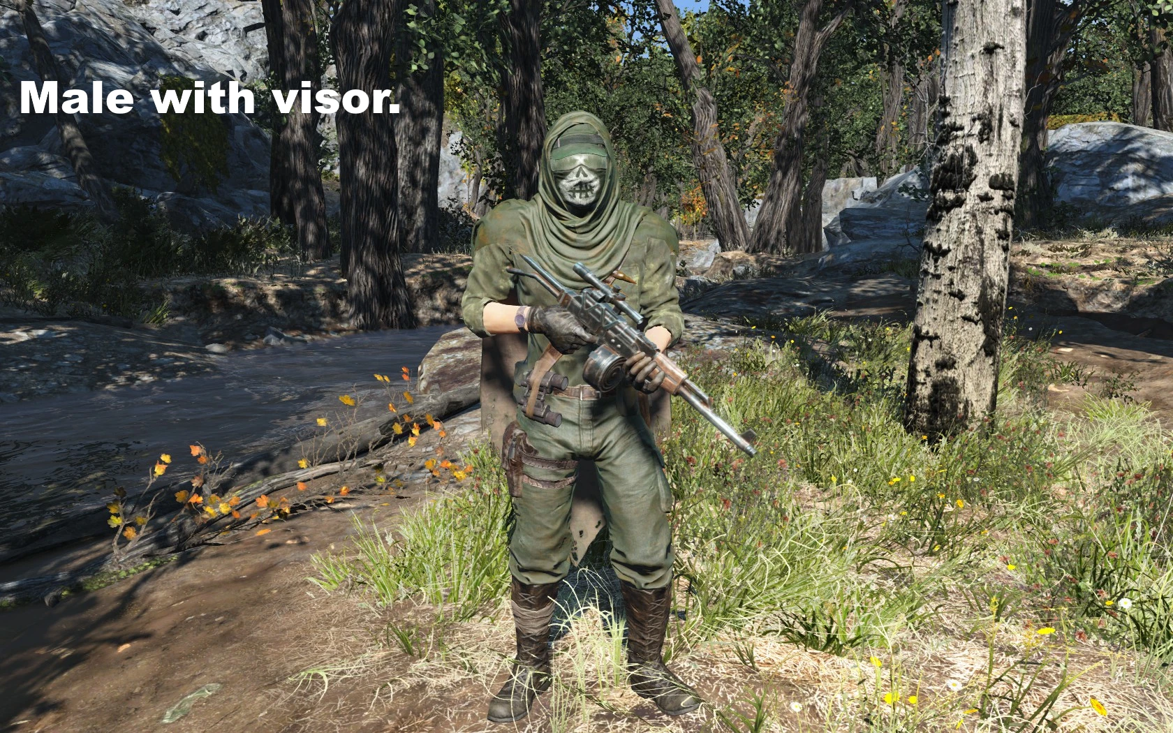 Gunner Marksman Outfit at Fallout 4 Nexus - Mods and community