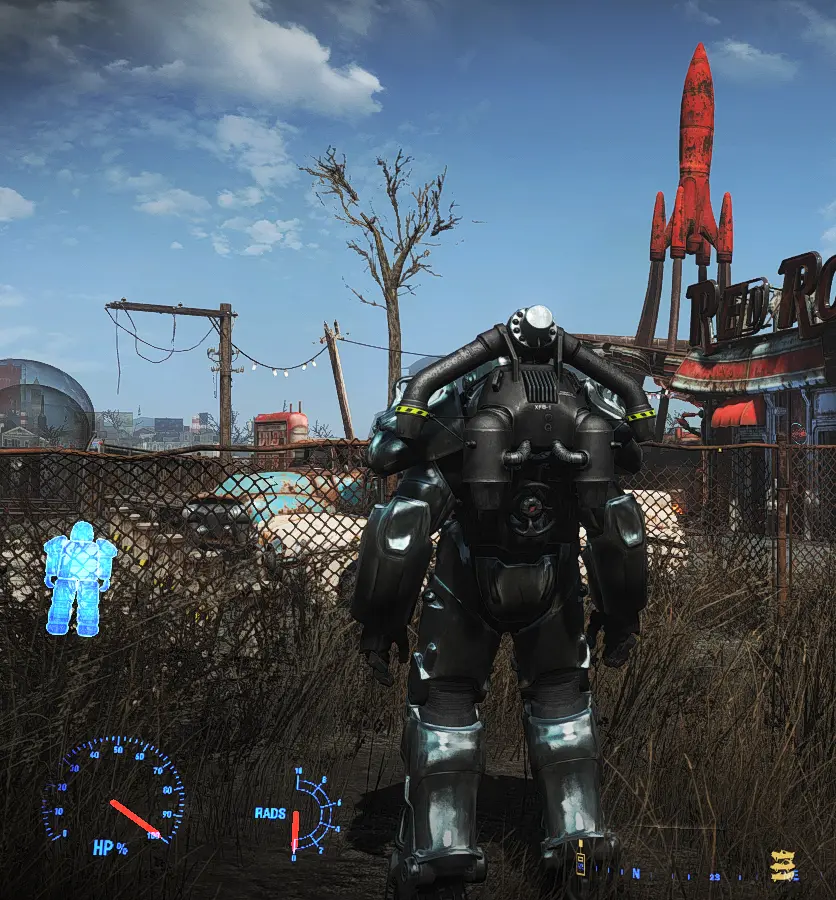 Black Titanium Power Armor Frame At Fallout 4 Nexus - Mods And Community