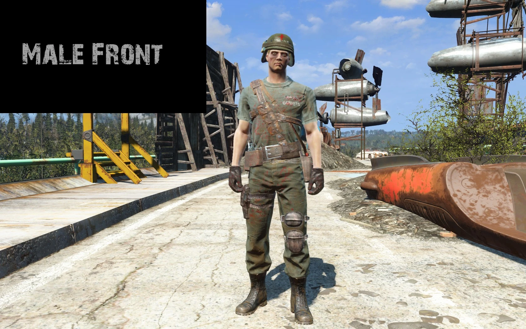 Fallout 4 боевой костюм медика фото 65