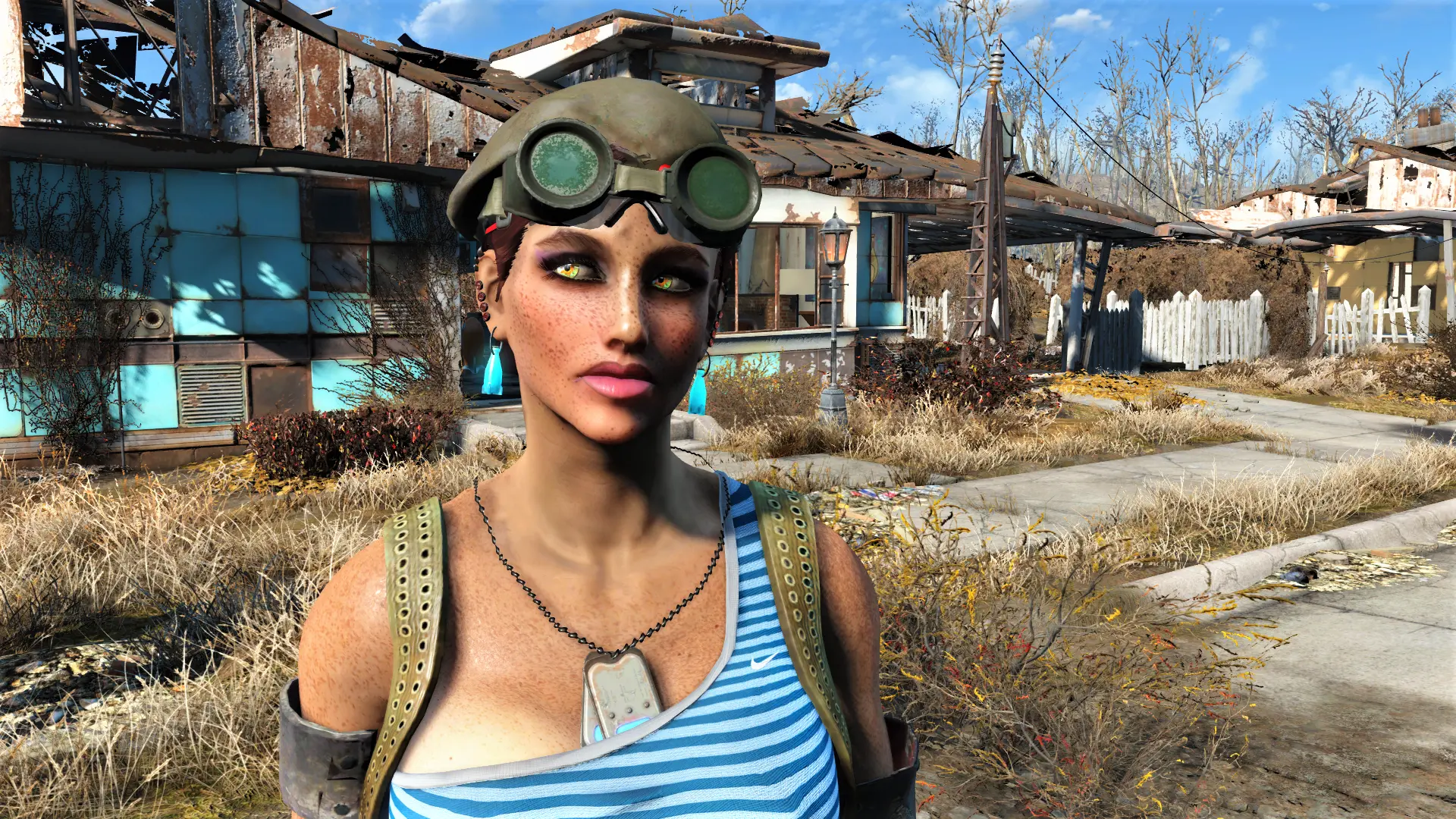 Ceqatre's Collector Nuka Earrings at Fallout 4 Nexus - Mods and community