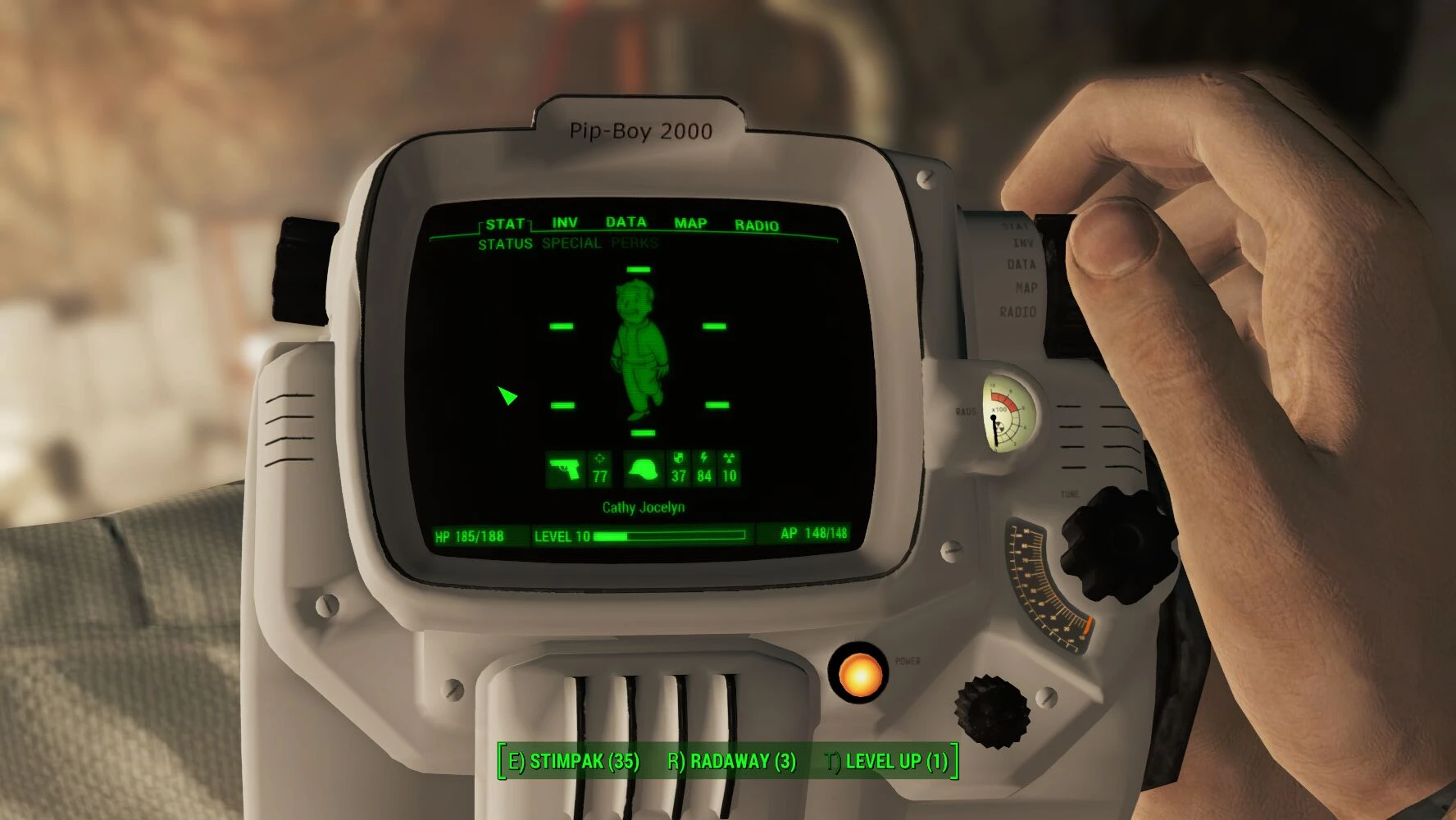 fallout 4 white screen on new game
