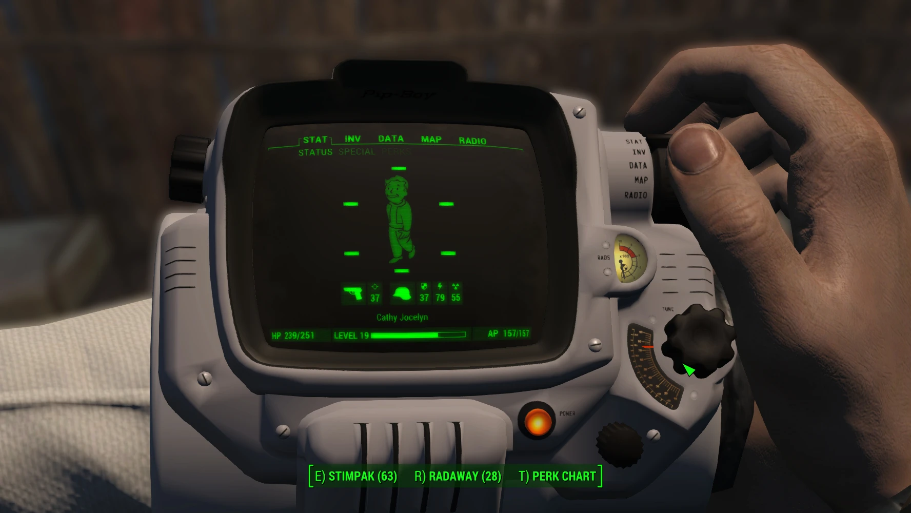 Fallout 4 pip boy фонарик фото 21