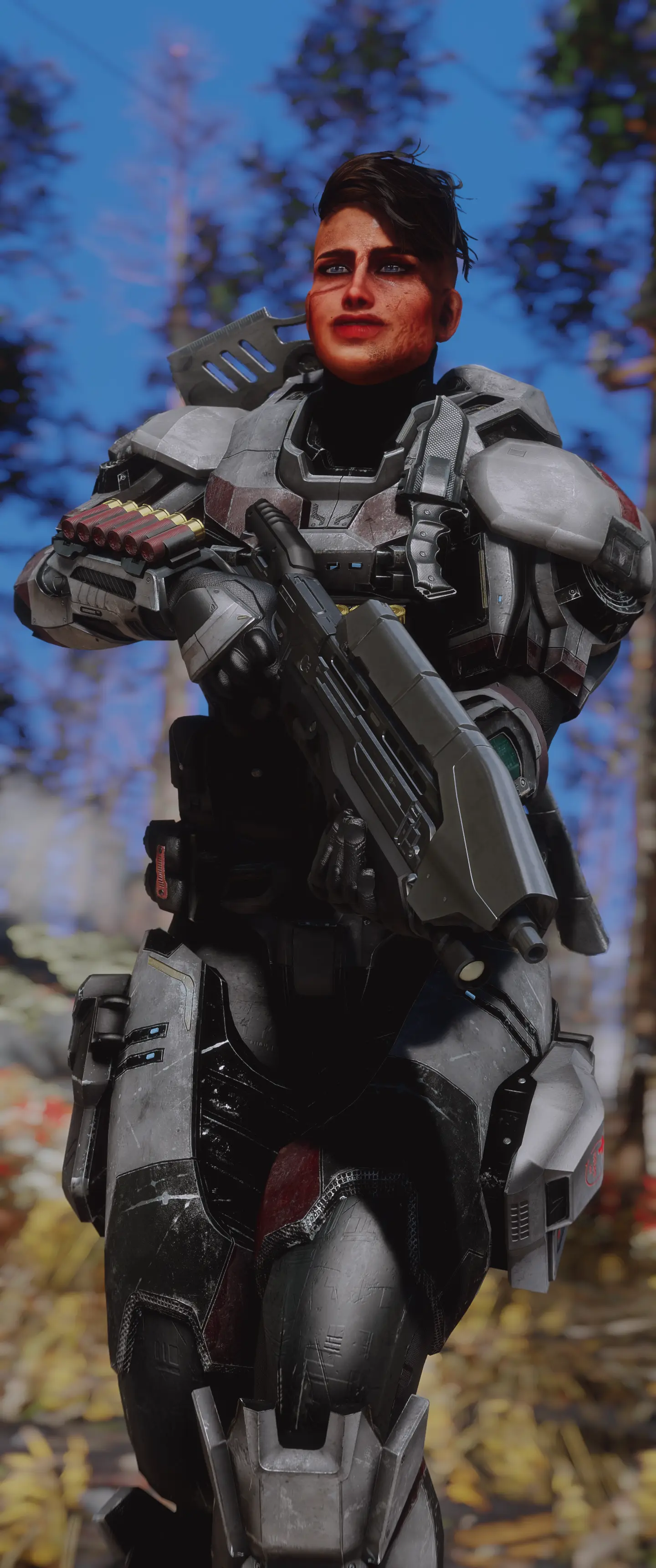 Mjolnir Mk V(B) Assault Armor At Fallout 4 Nexus - Mods And Community