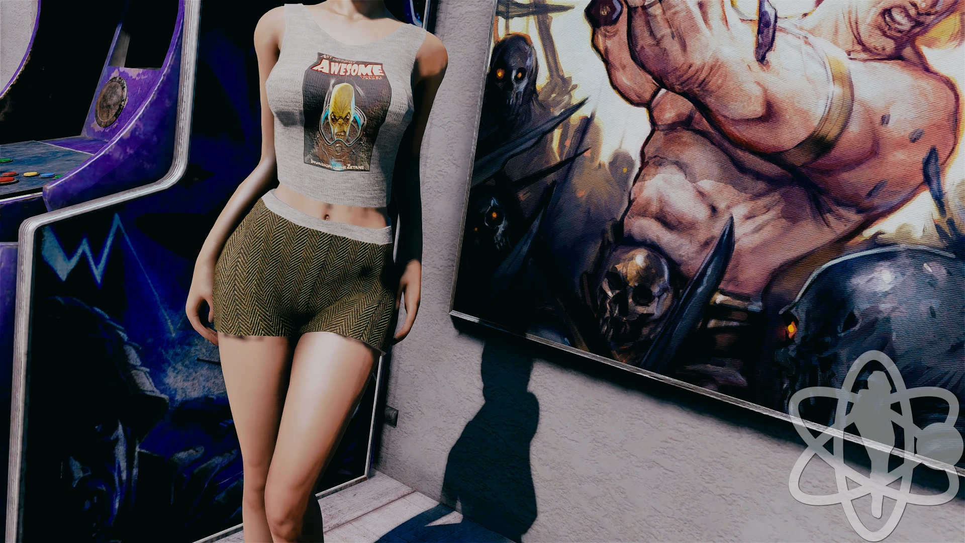 Cute Sleepwear For Fusion Girl Bodyslide At Fallout 4 Nexus Mods And Community