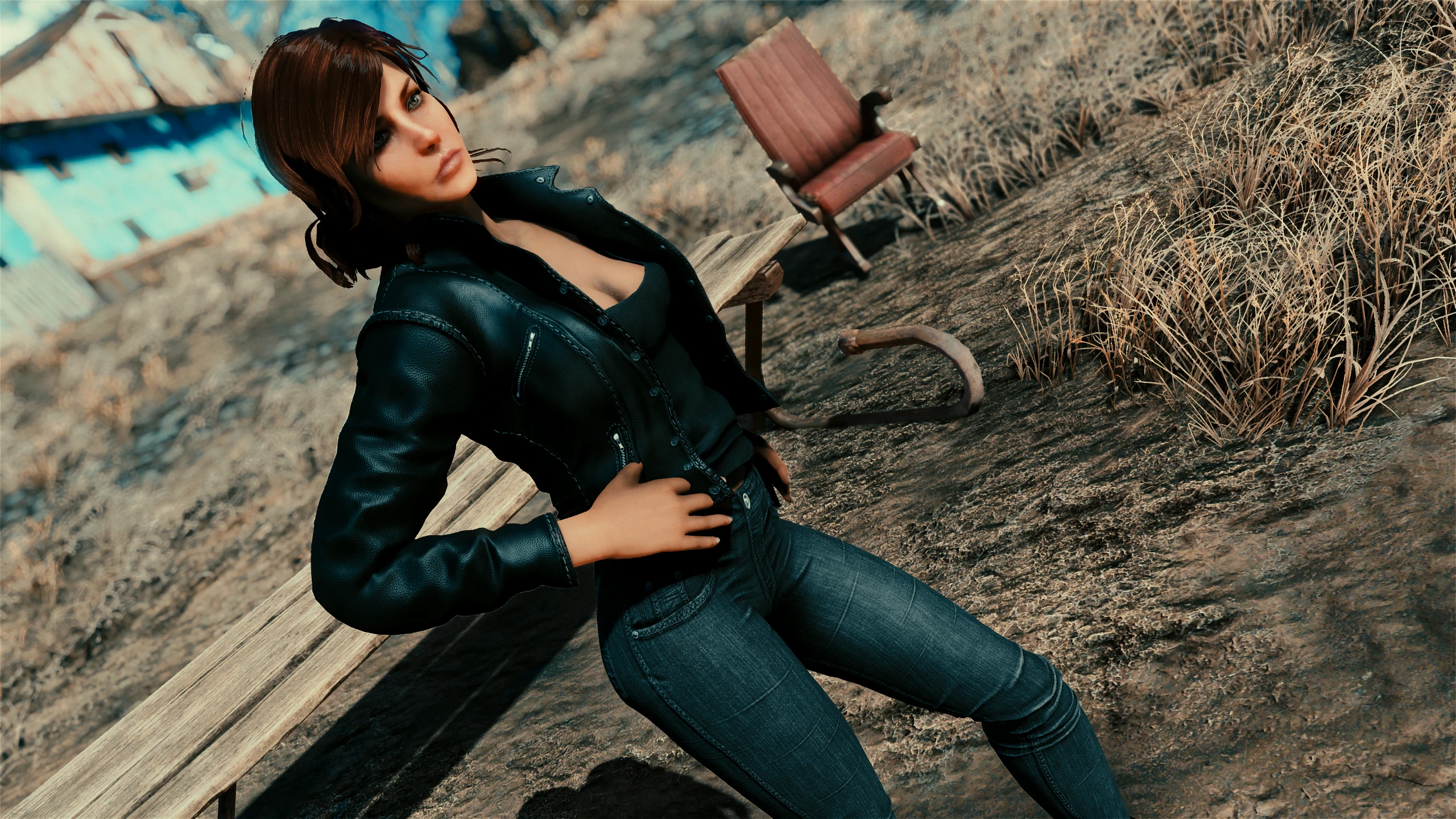 Fallout 4 куртка и джинсы стиляги фото 102