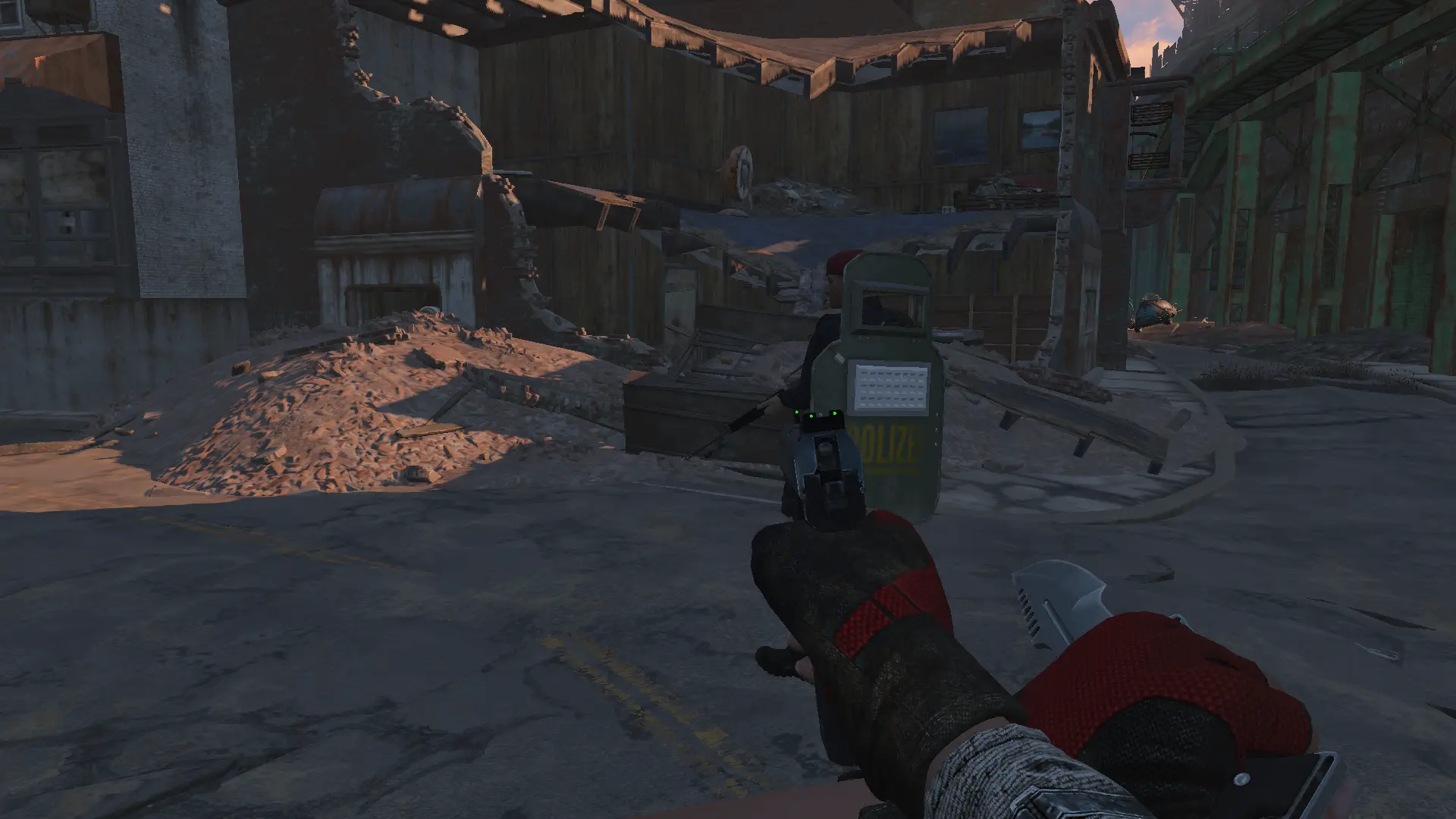 HK USP .45(New) with Tactical knife at Fallout 4 Nexus - Mods and community