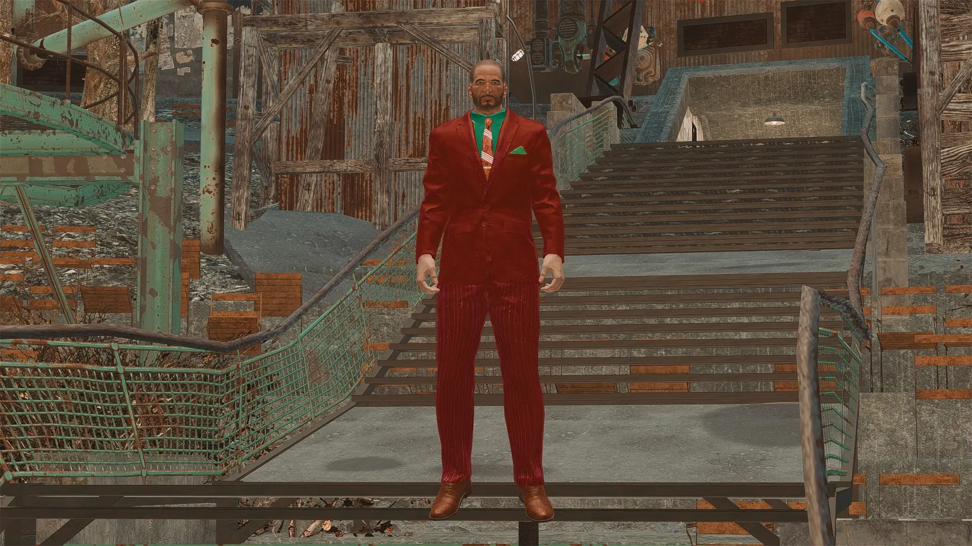 Fallout 4 joker outfit фото 12