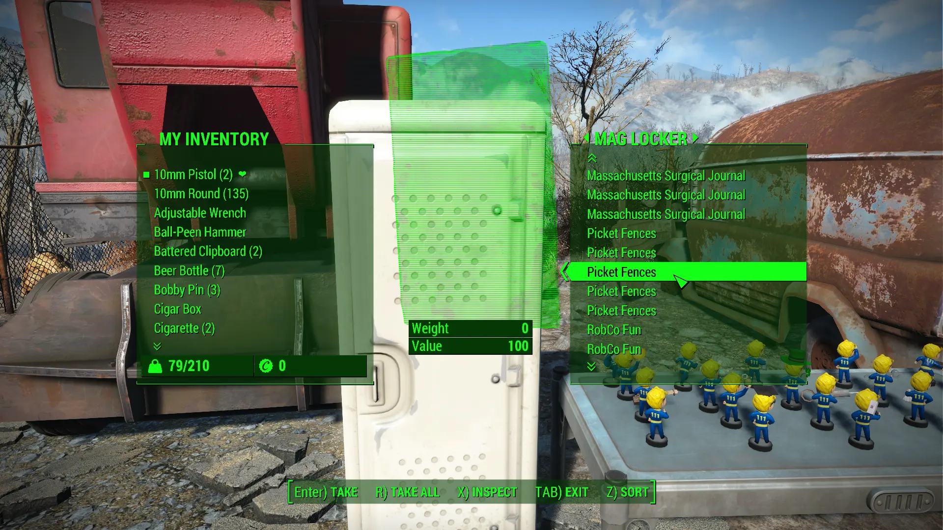 BobbleHeads And Magazines Moved To Outside Vault 111 At Fallout 4 Nexus   42975 1578833353 1289273568 