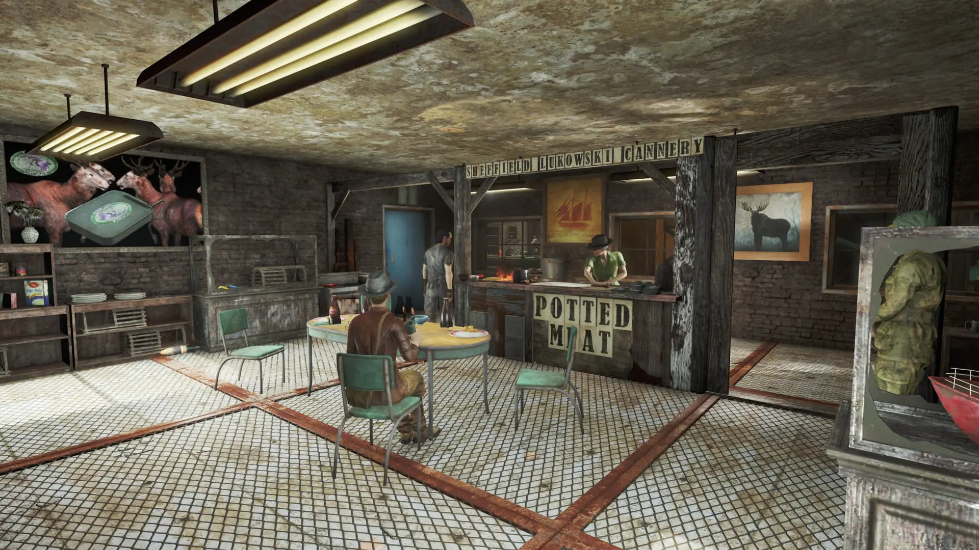 Activate Longneck Lukowski's Cannery - A working factory at Fallout 4 ...