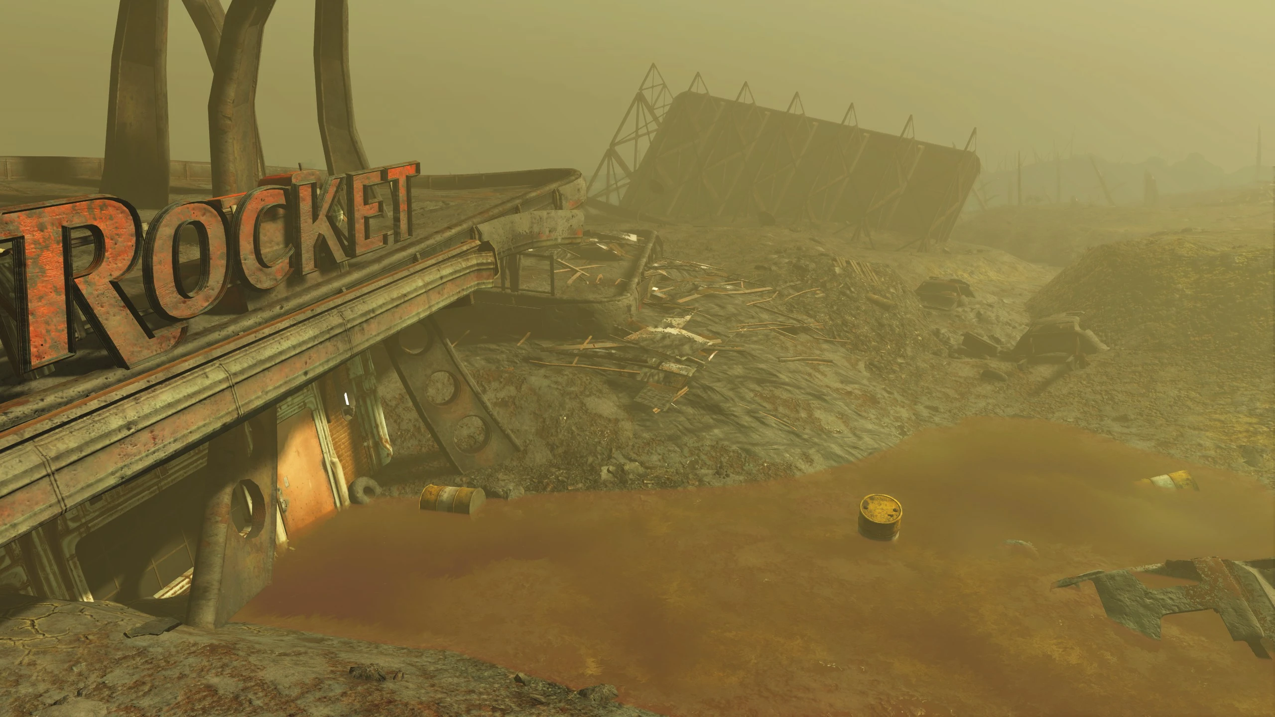 Fallout 4 glowing sea red rocket фото 12