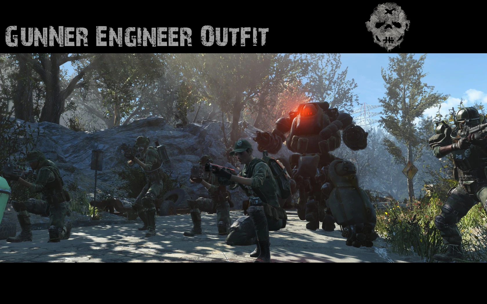Fallout 4 gunners outfit фото 27