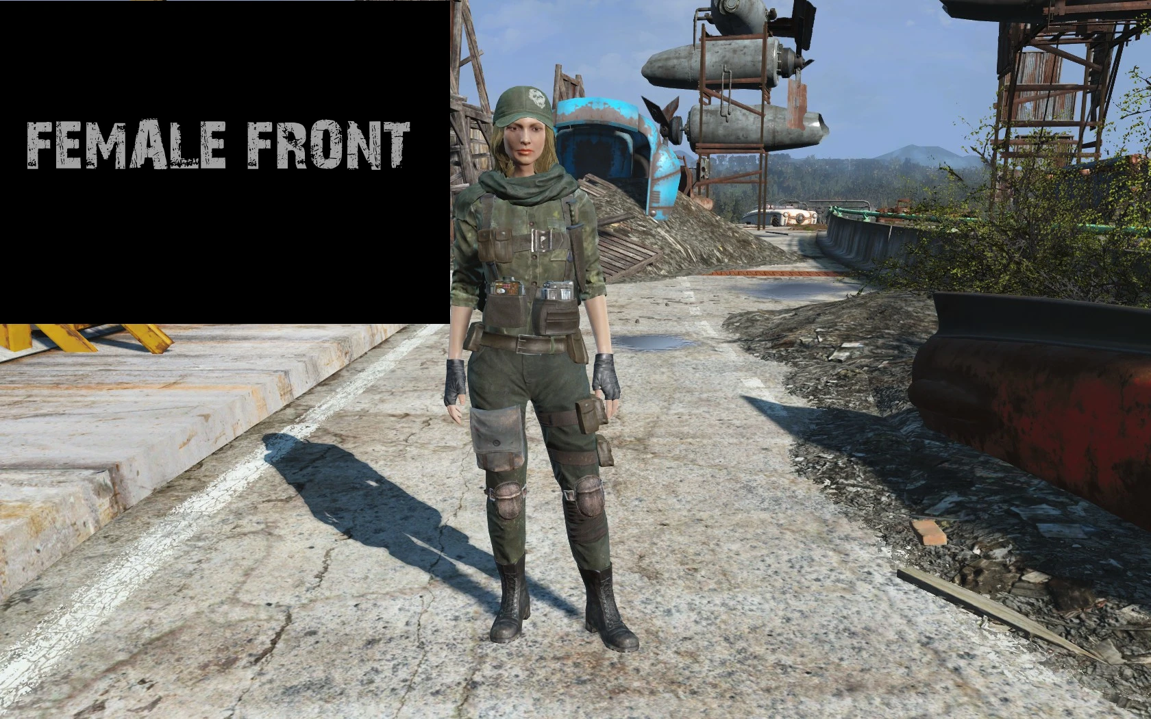 Fallout 4 gunner outfit pack standalone (119) фото