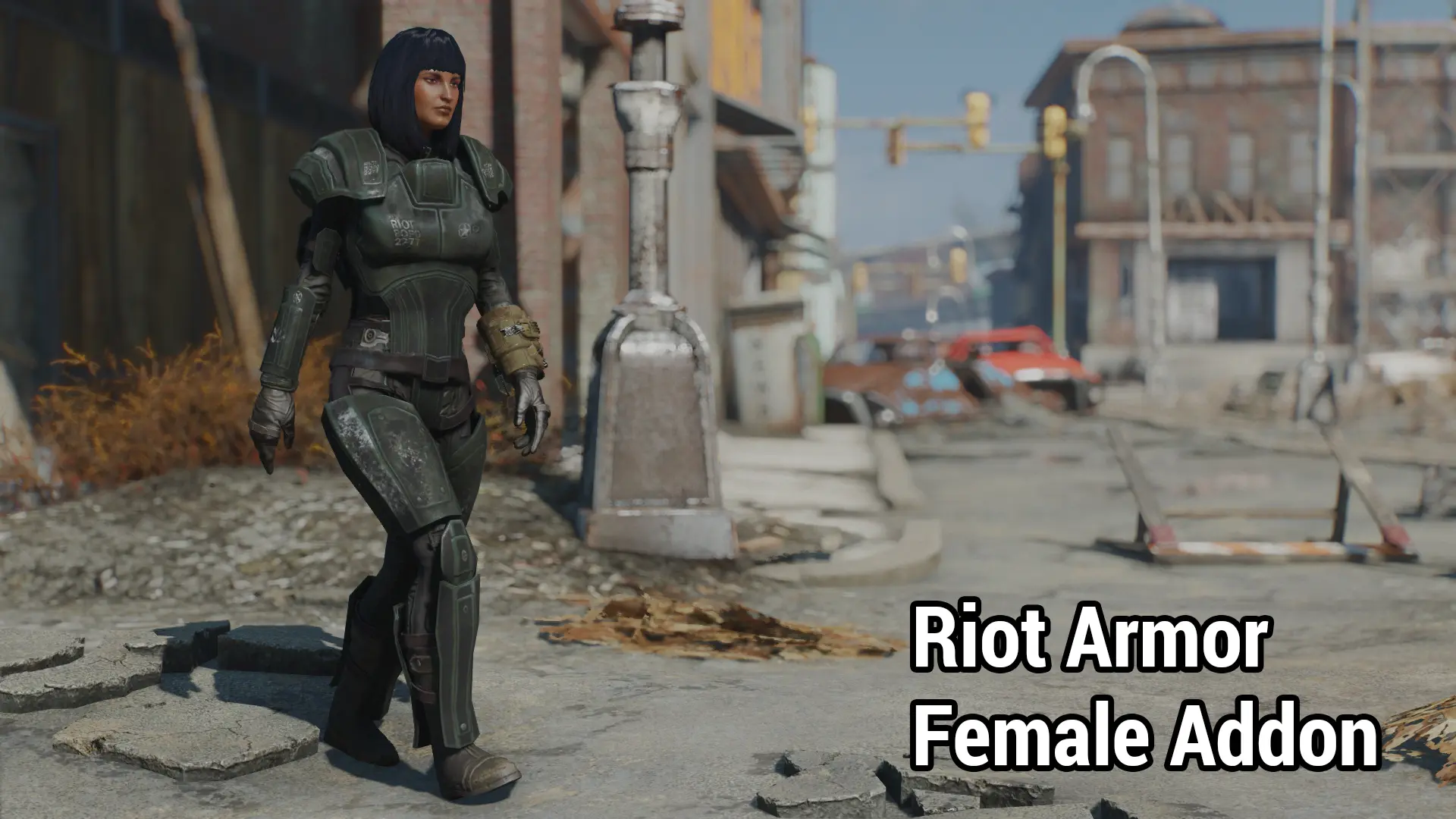 Riot Armour Female Addon At Fallout 4 Nexus Mods And Community 