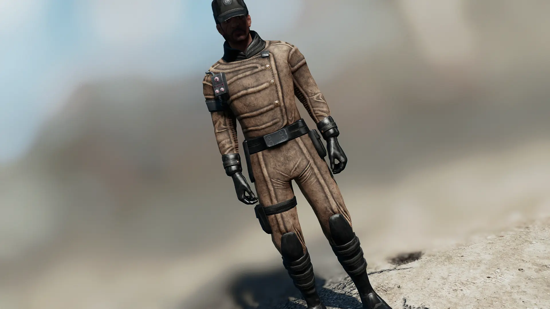 The officer uniform fallout 4 фото 25