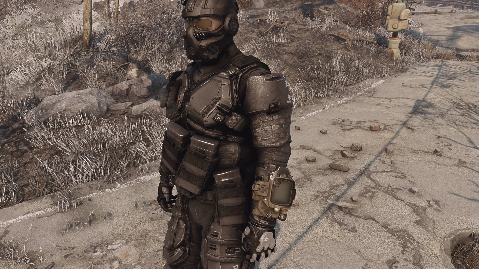 fallout 4 modern military armor mod