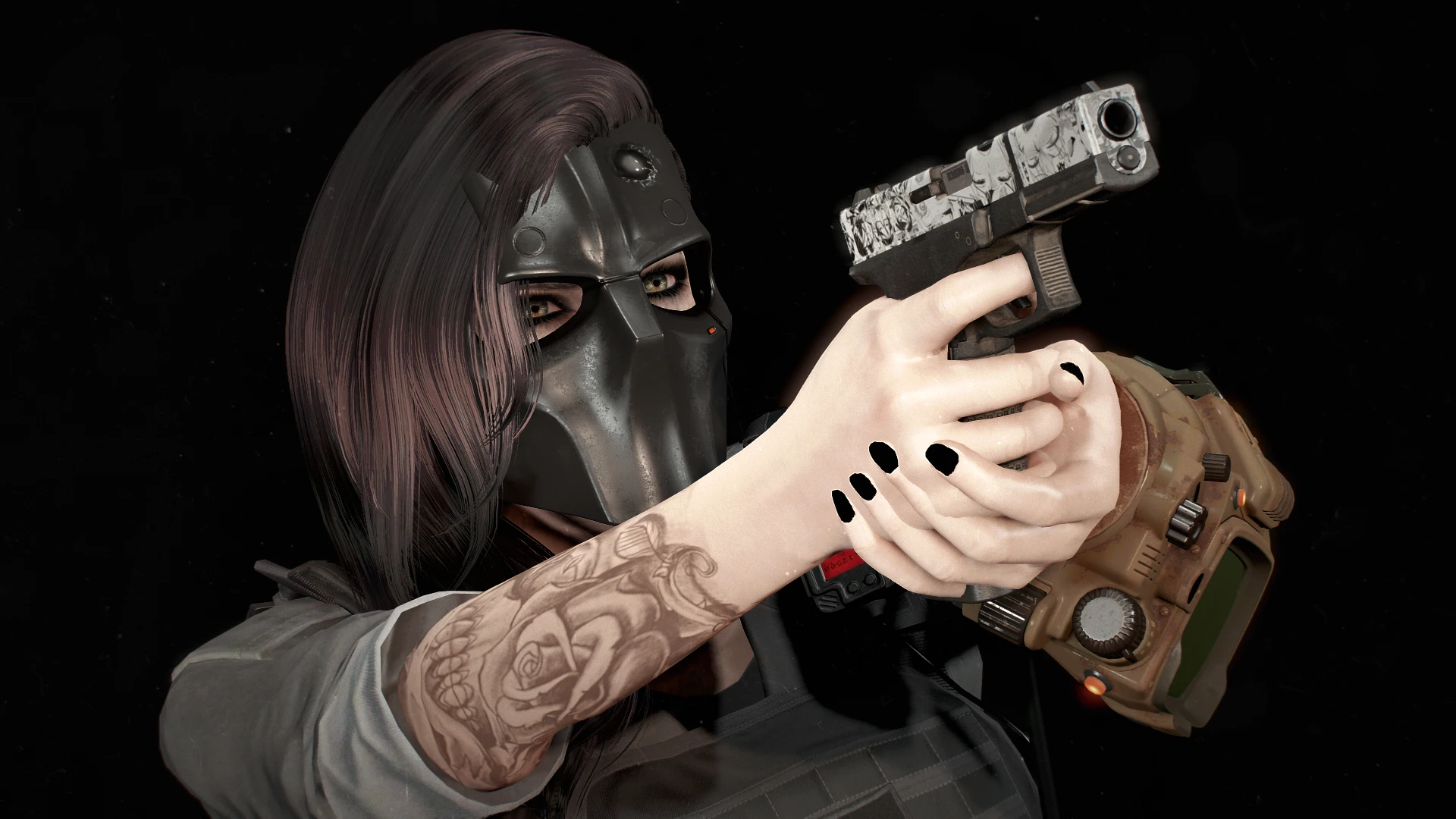 Fallout 4 баллистические маски фото 3