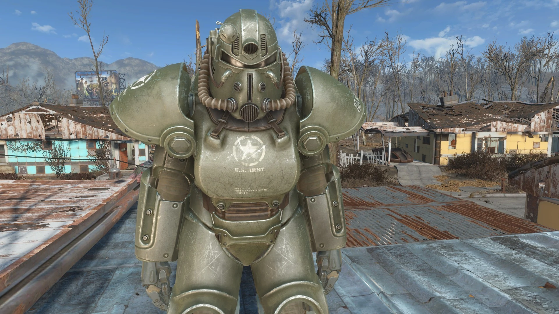 Fallout 4 power armor paint brotherhood фото 103