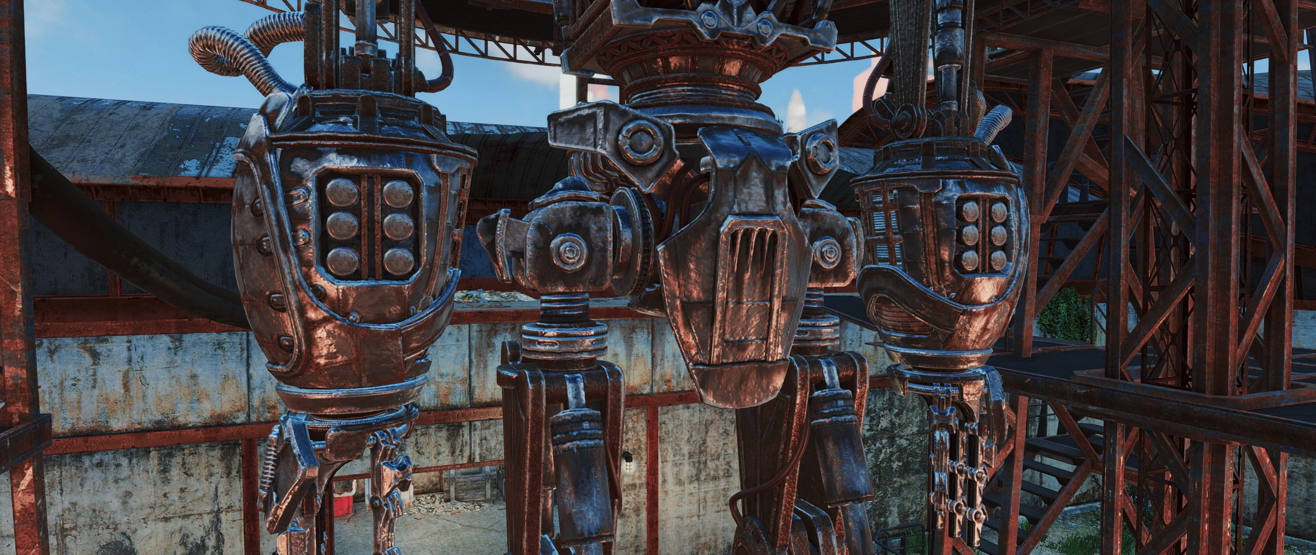 Fallout 4 кладбище старых роботов что делать с роботом фото 80