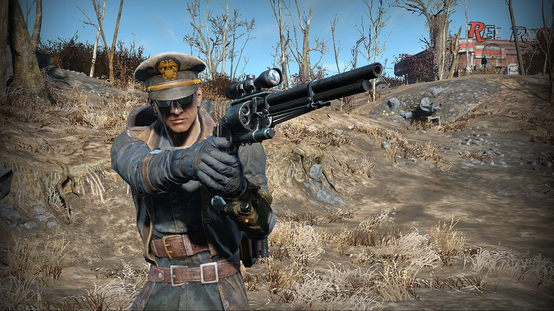 Fallout 4 grease gun фото 85