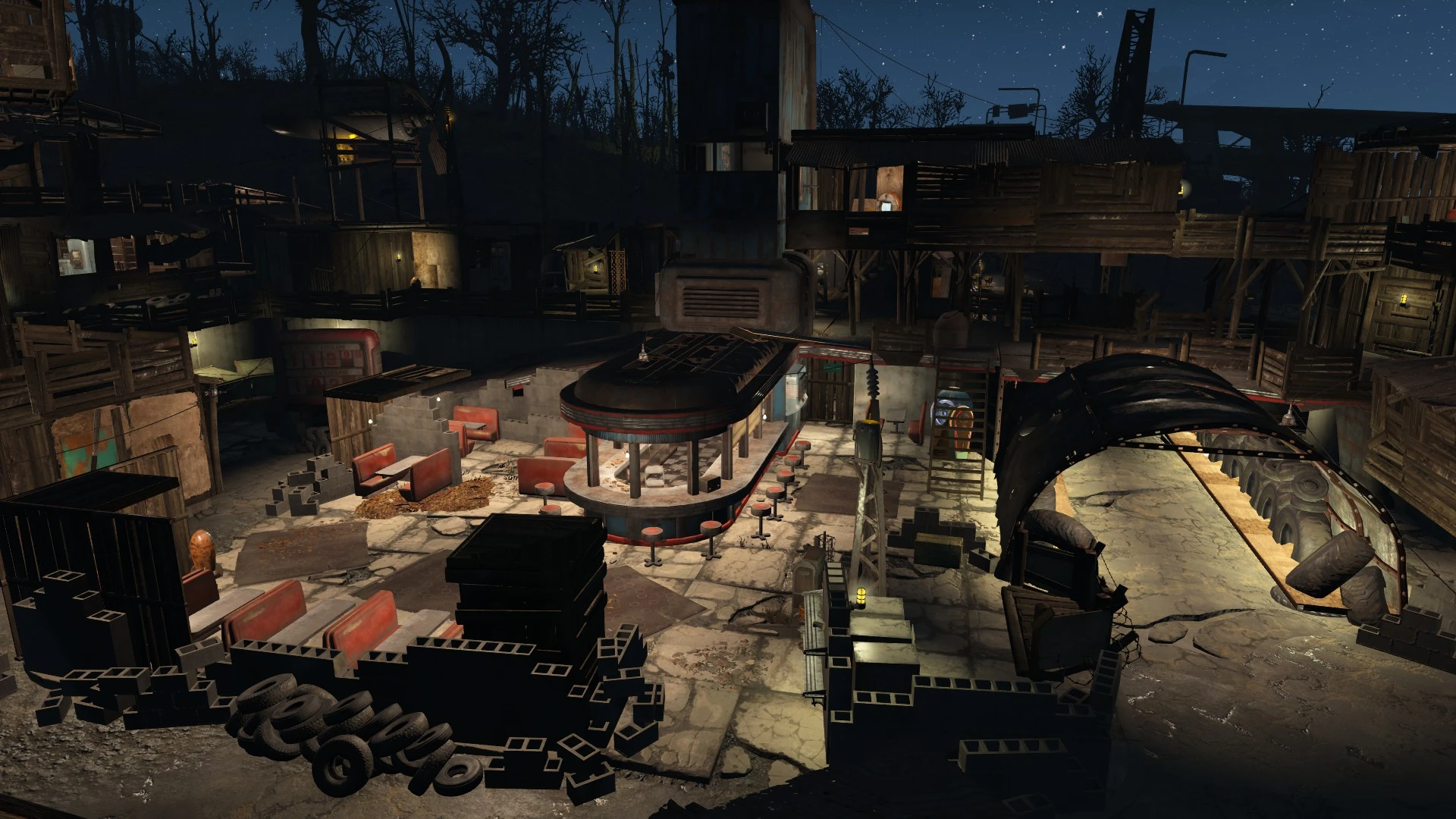 Fallout 4 ресторан старлайт на карте фото 70