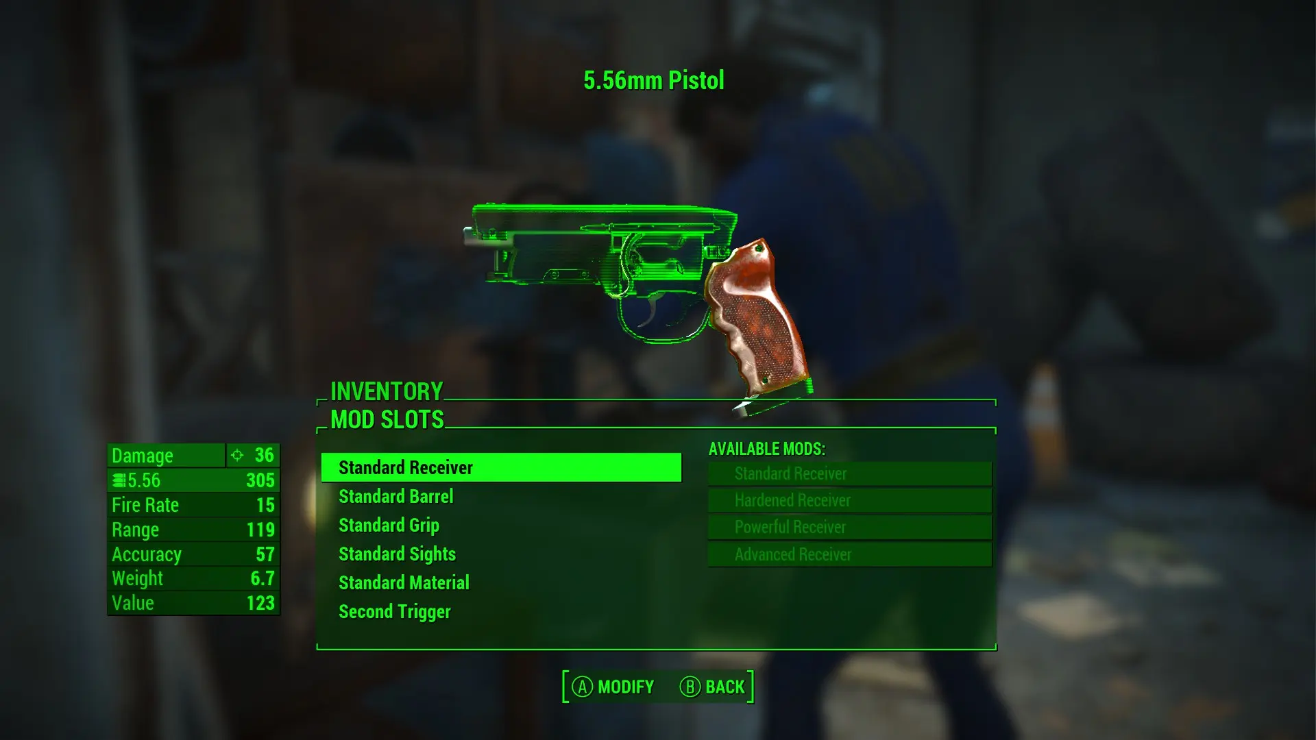 5 56mm Pistol At Fallout 4 Nexus Mods And Community