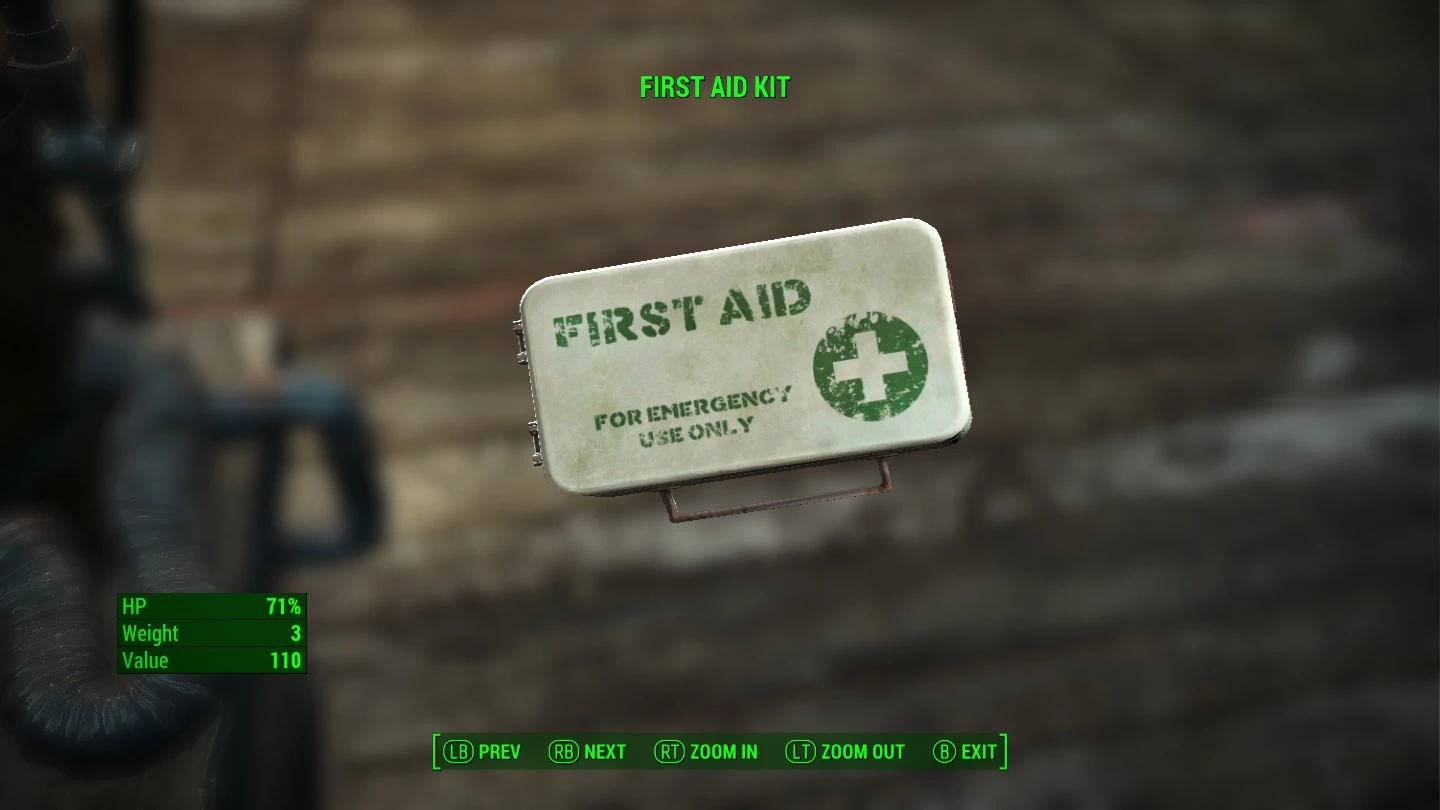 Fallout 4 значок аптечки