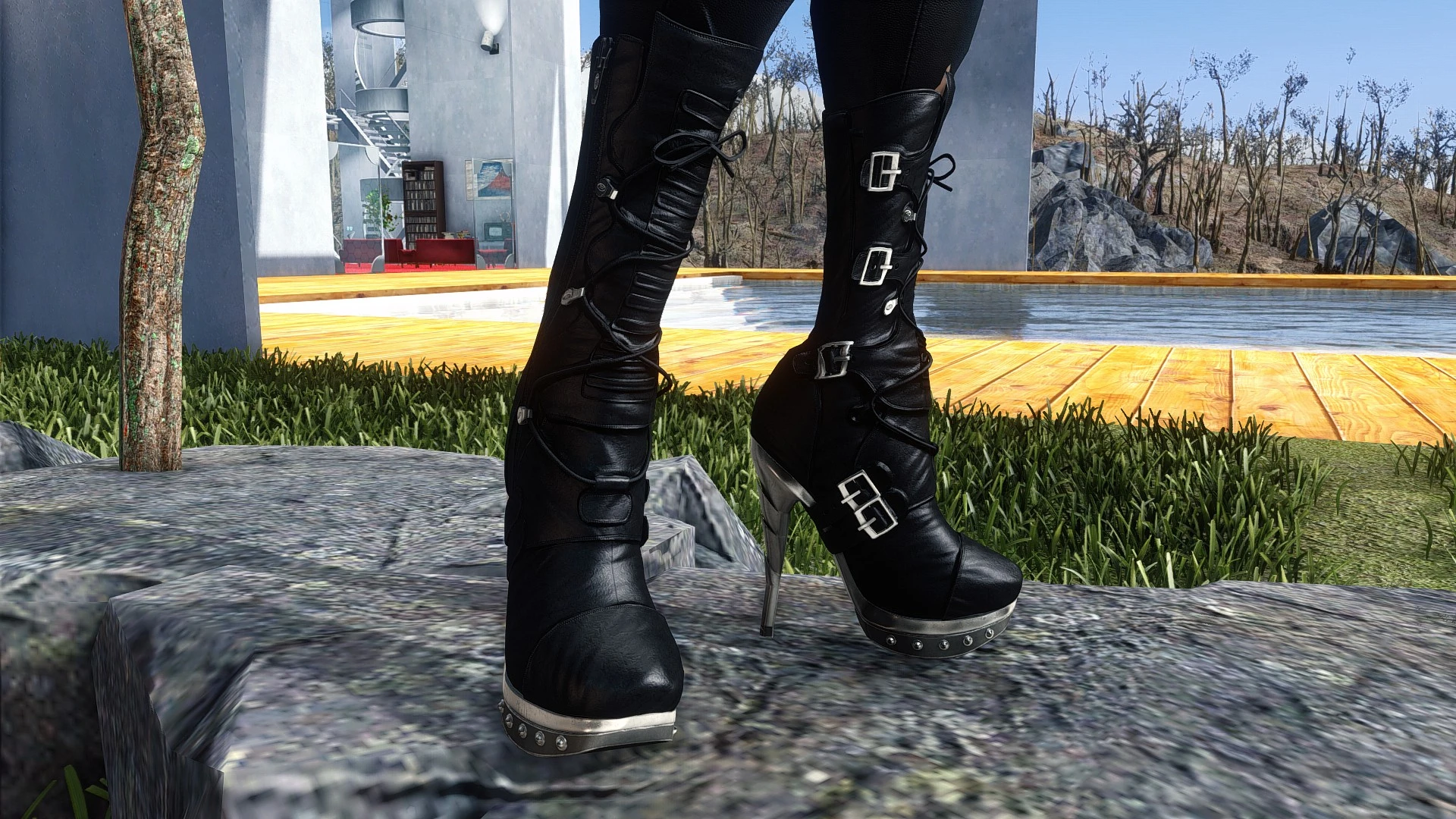 IceStorm's Heavy Metal Boots Male Conversion at Fallout 4 Nexus Mods