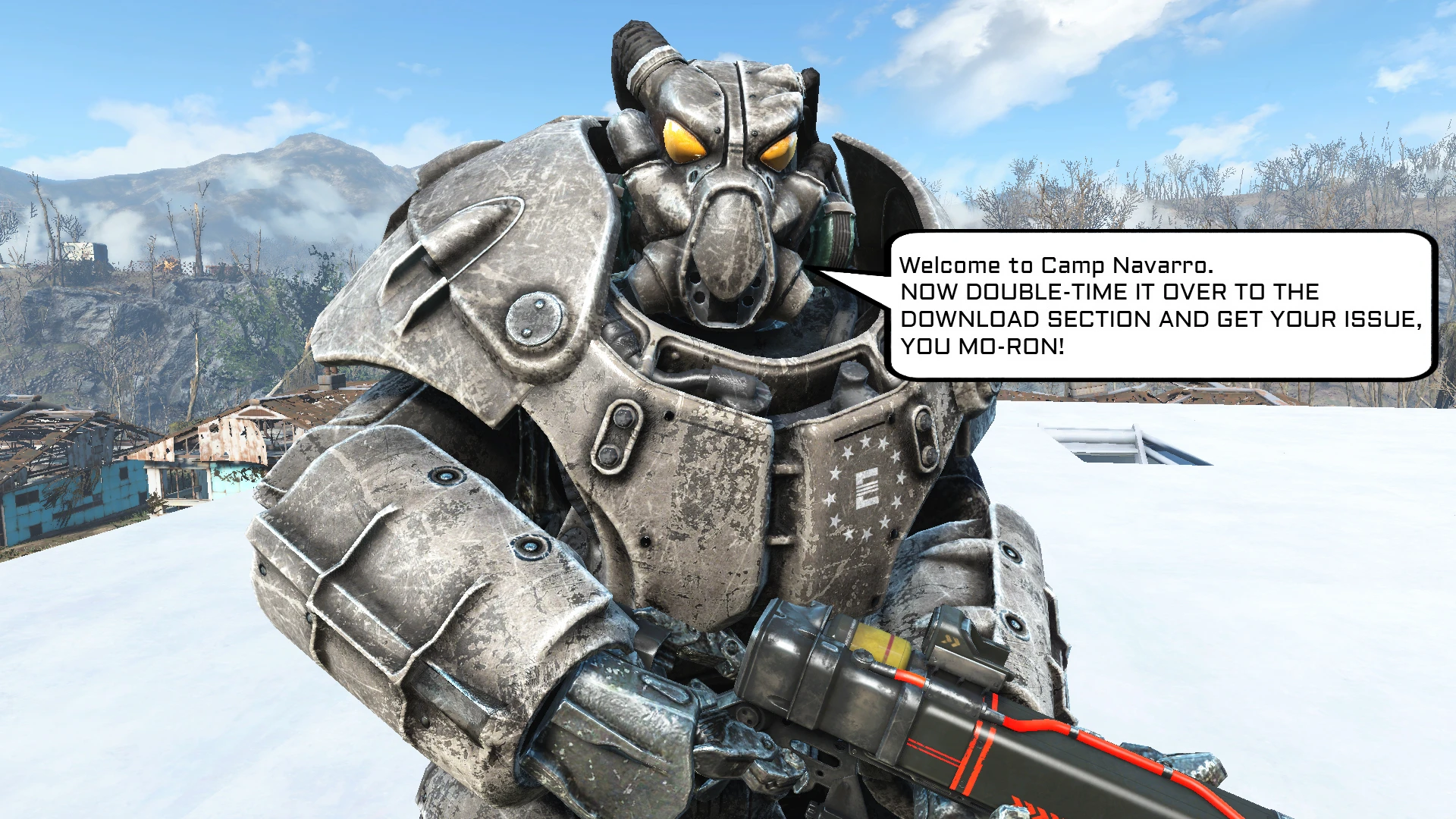 Fallout 4 power armor paints фото 73