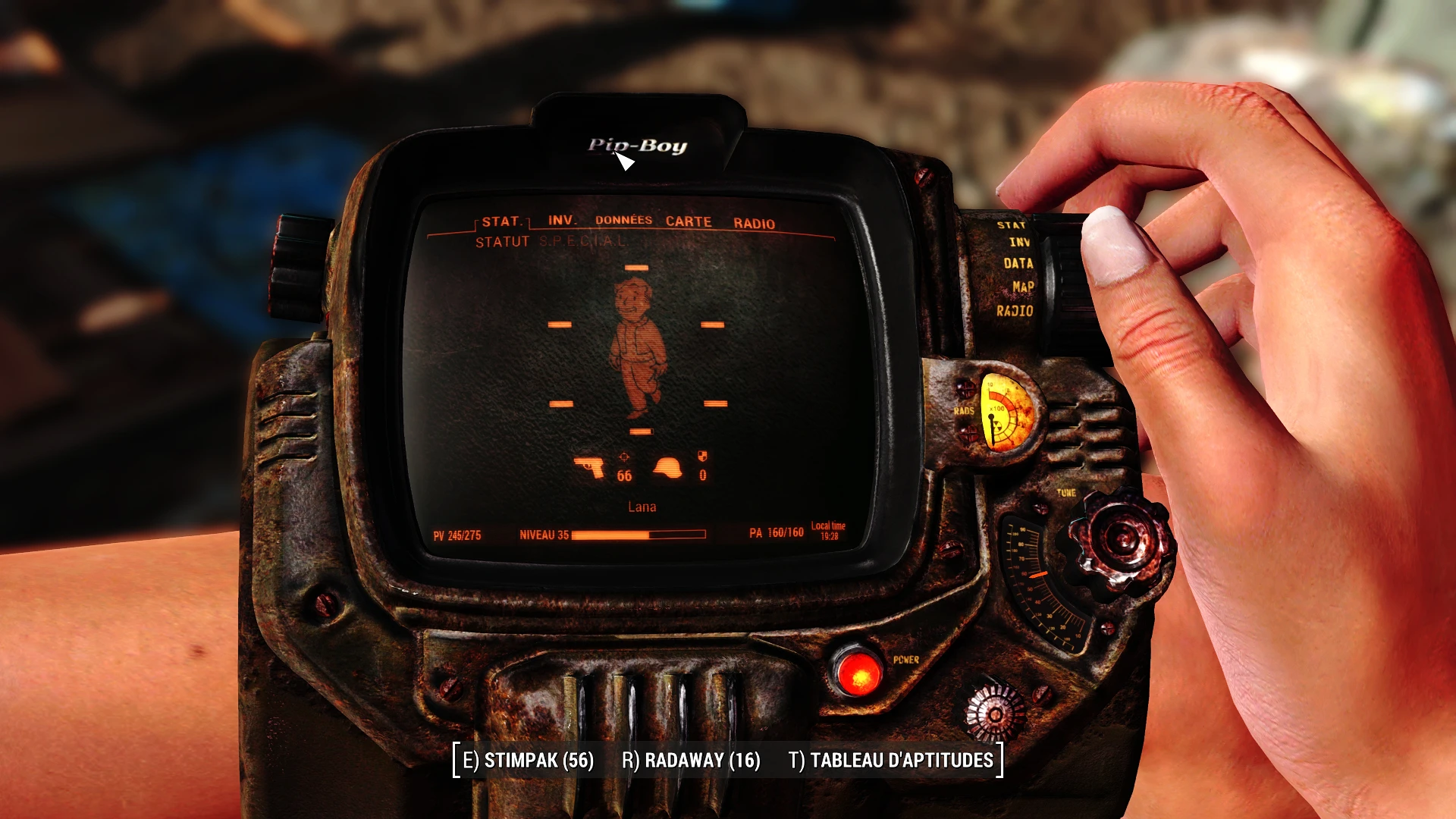 Fallout 4 fallout texture overhaul pipboy pip boy uhd 4k фото 4