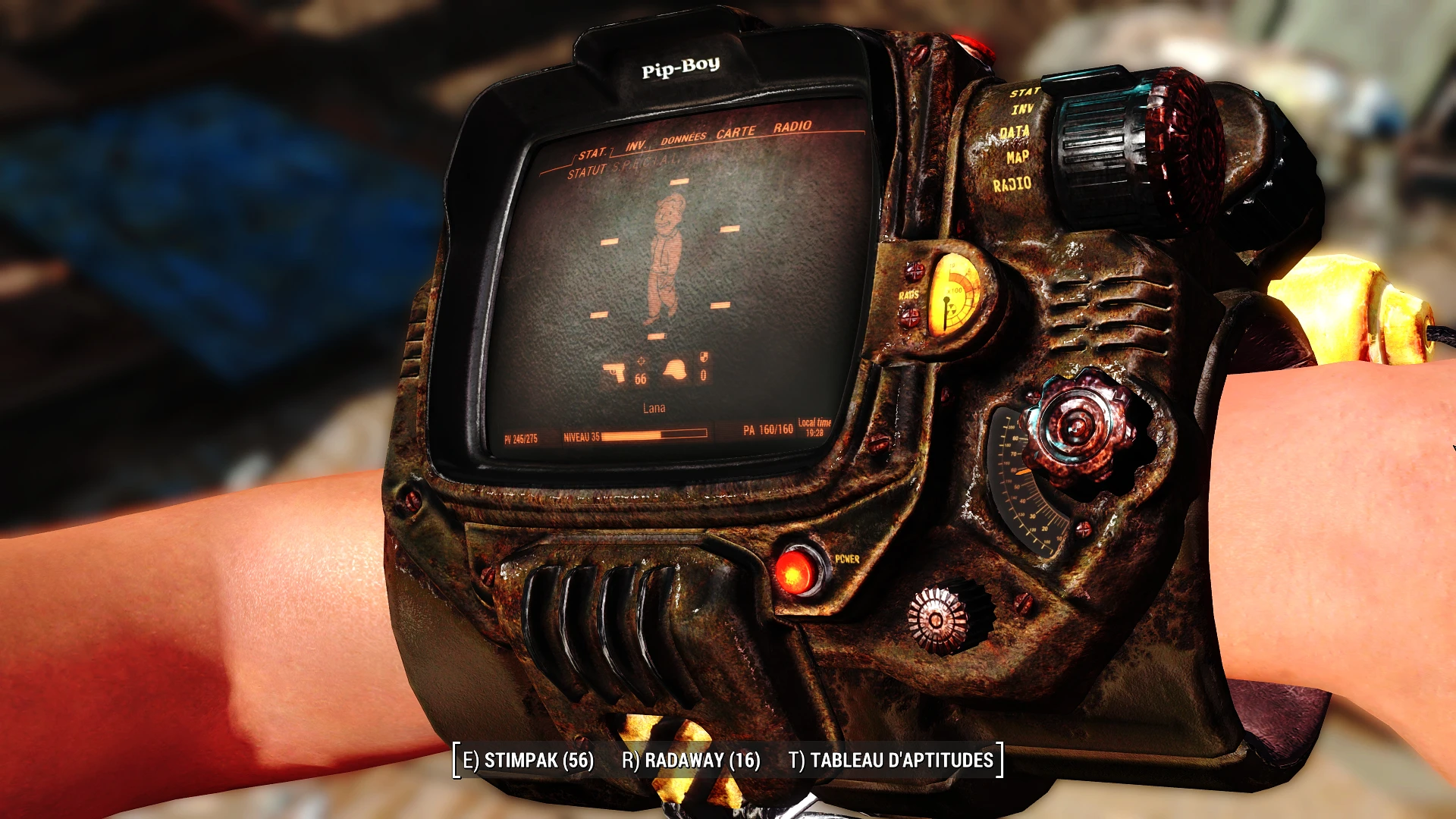 Fallout 4 fallout texture overhaul pipboy pip boy uhd 4k фото 6