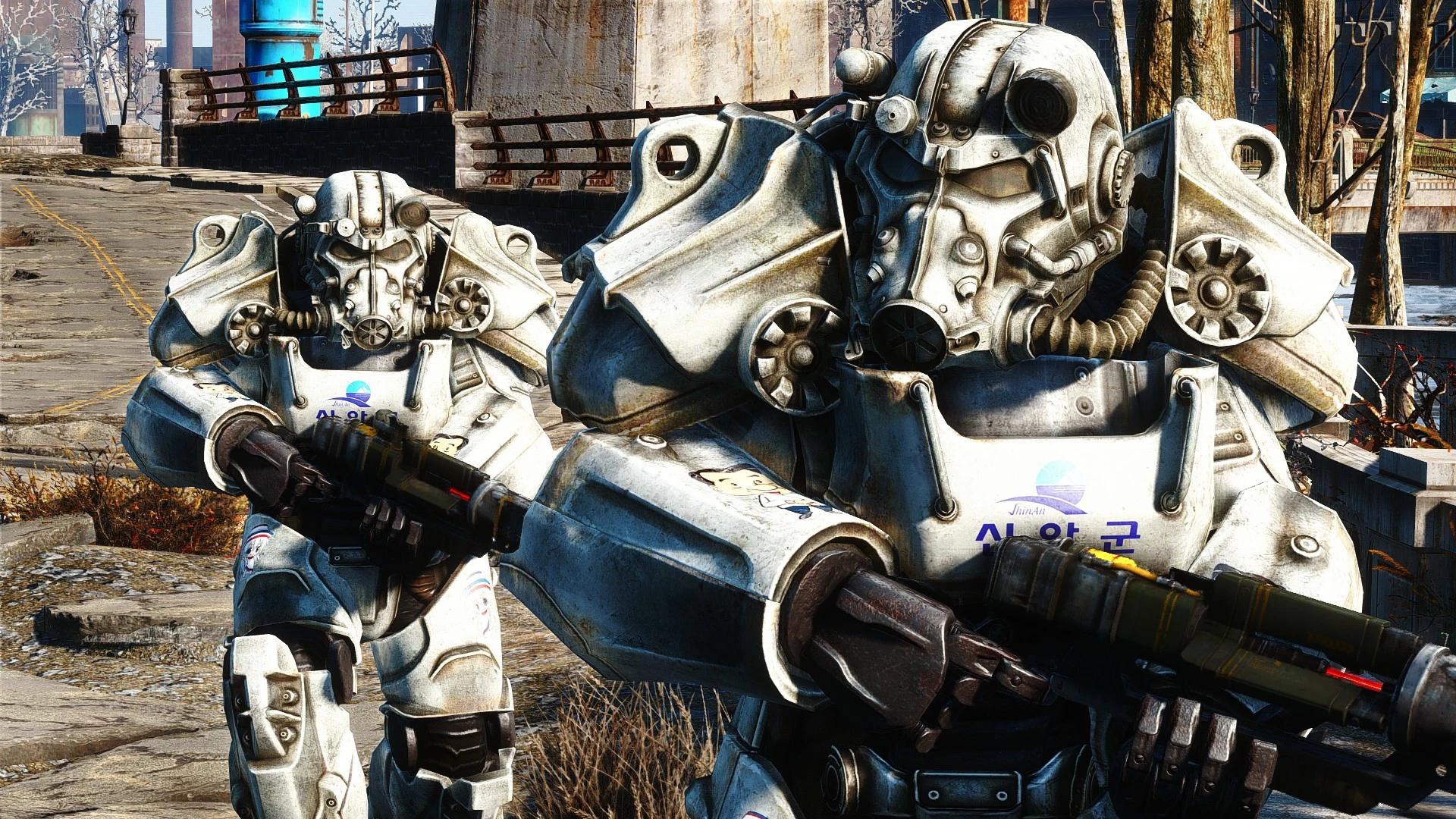 T-60 Power Armor Retexture MOD-The ShinAn-gun Edition at Fallout 4 ...