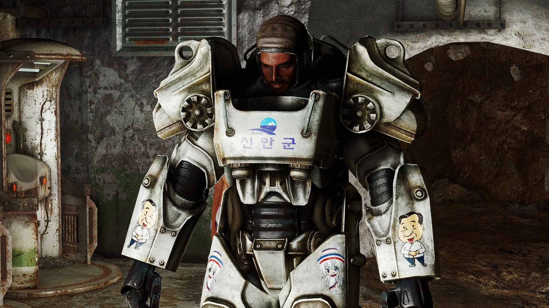 T-60 Power Armor Retexture MOD-The ShinAn-gun Edition at Fallout 4 ...