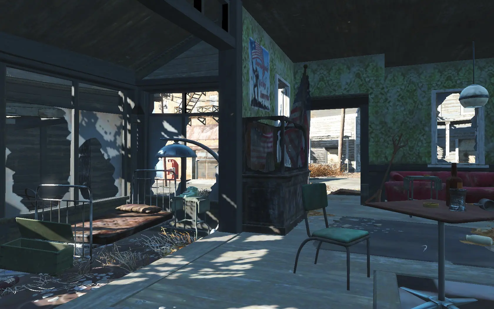 Interiors project fallout 4 фото 4