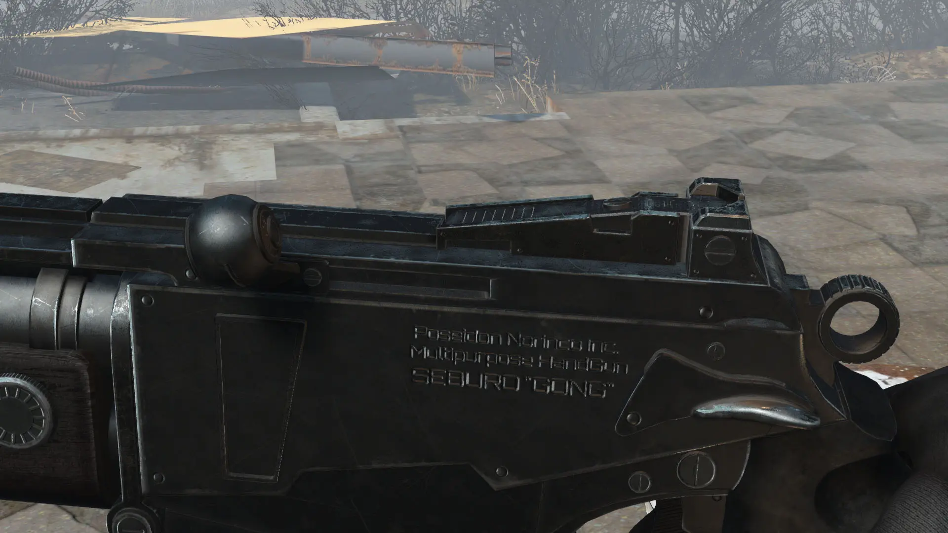 Appleseed GONG Shotgun at Fallout 4 Nexus - Mods and community