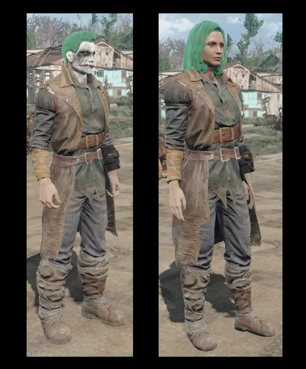 Clean Drifter Outfits At Fallout 4 Nexus Mods And Community