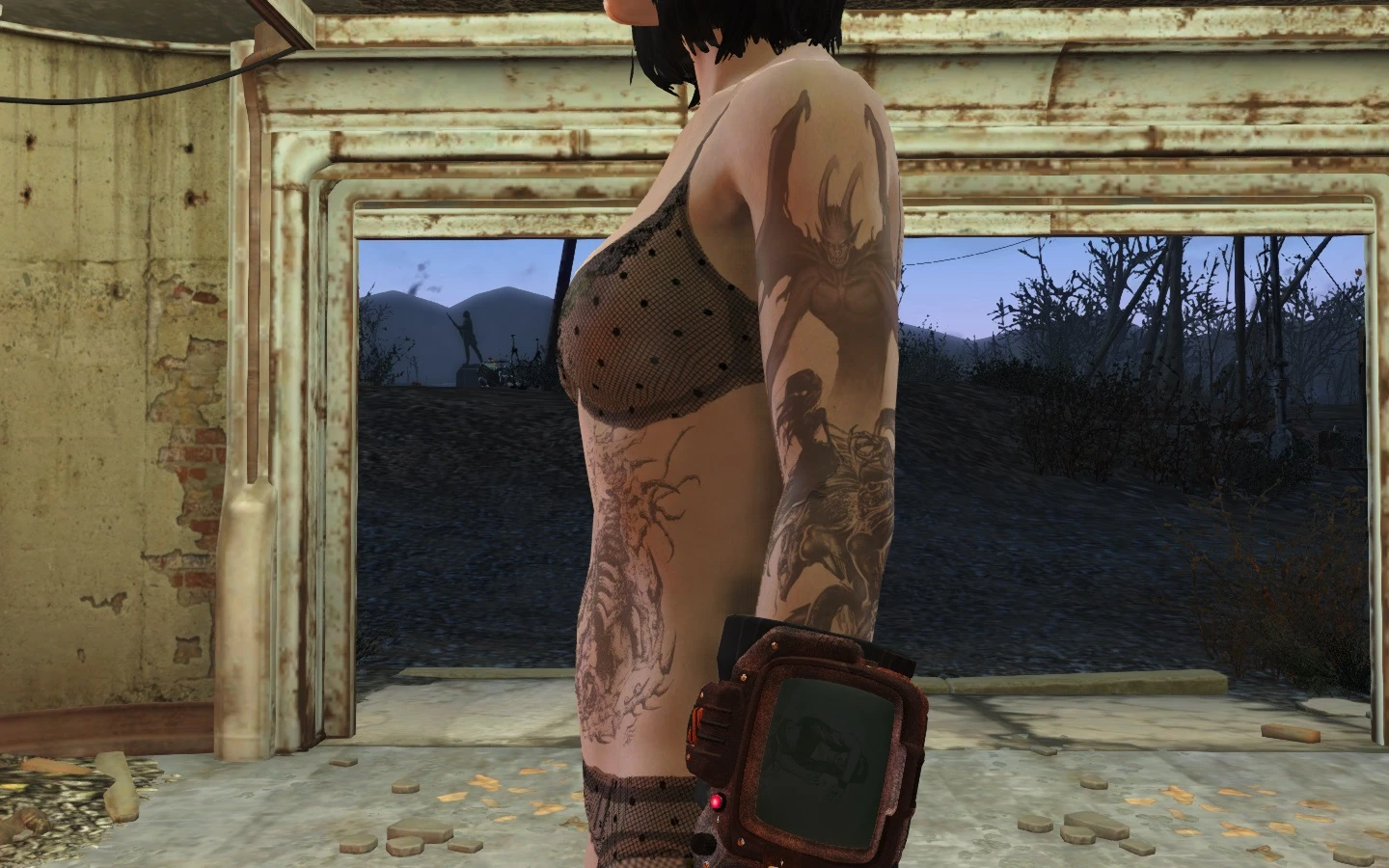 Fallout 4 где делать татуировки фото 18