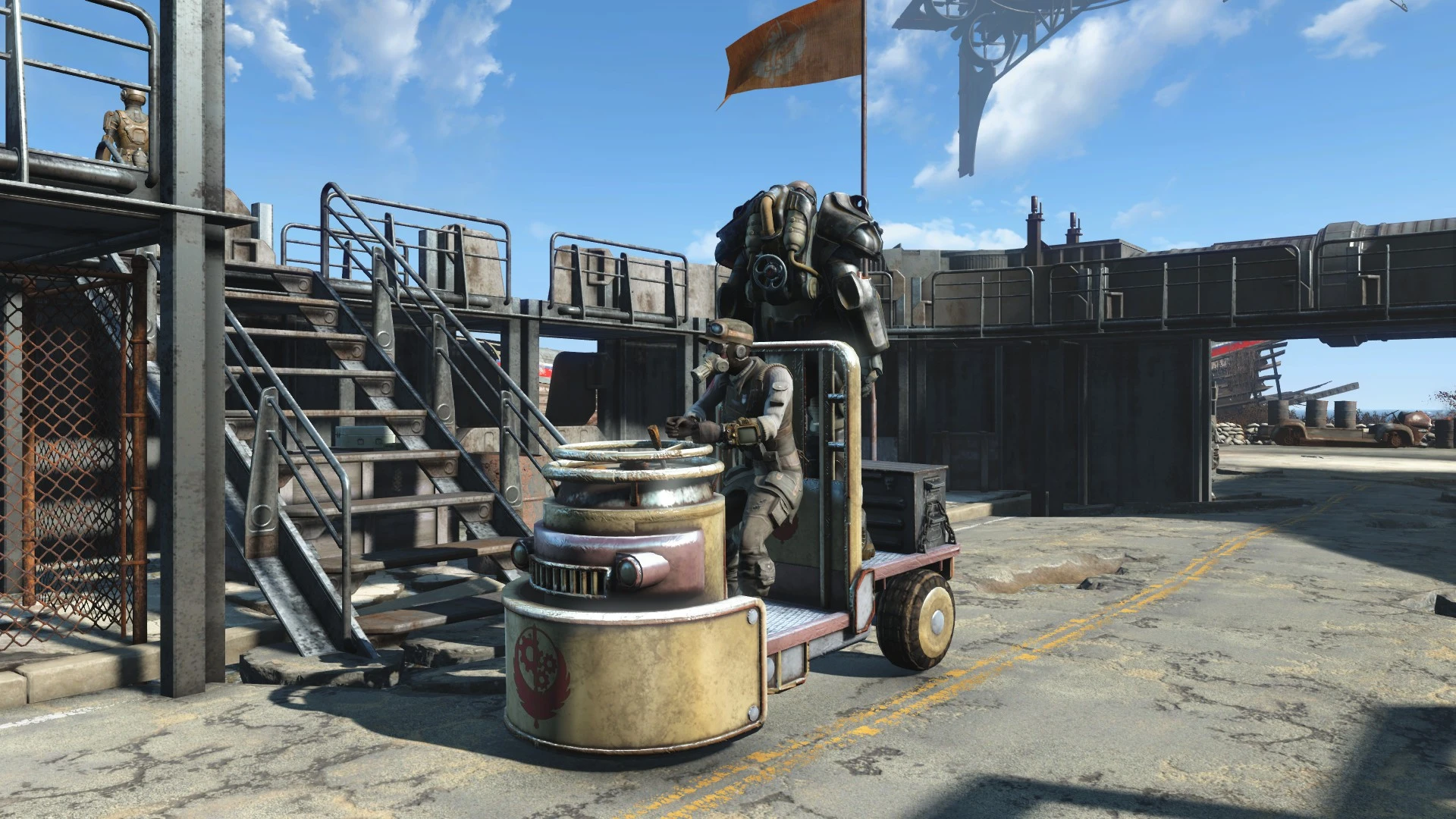 Fallout 4 карьер откачать воду фото 92