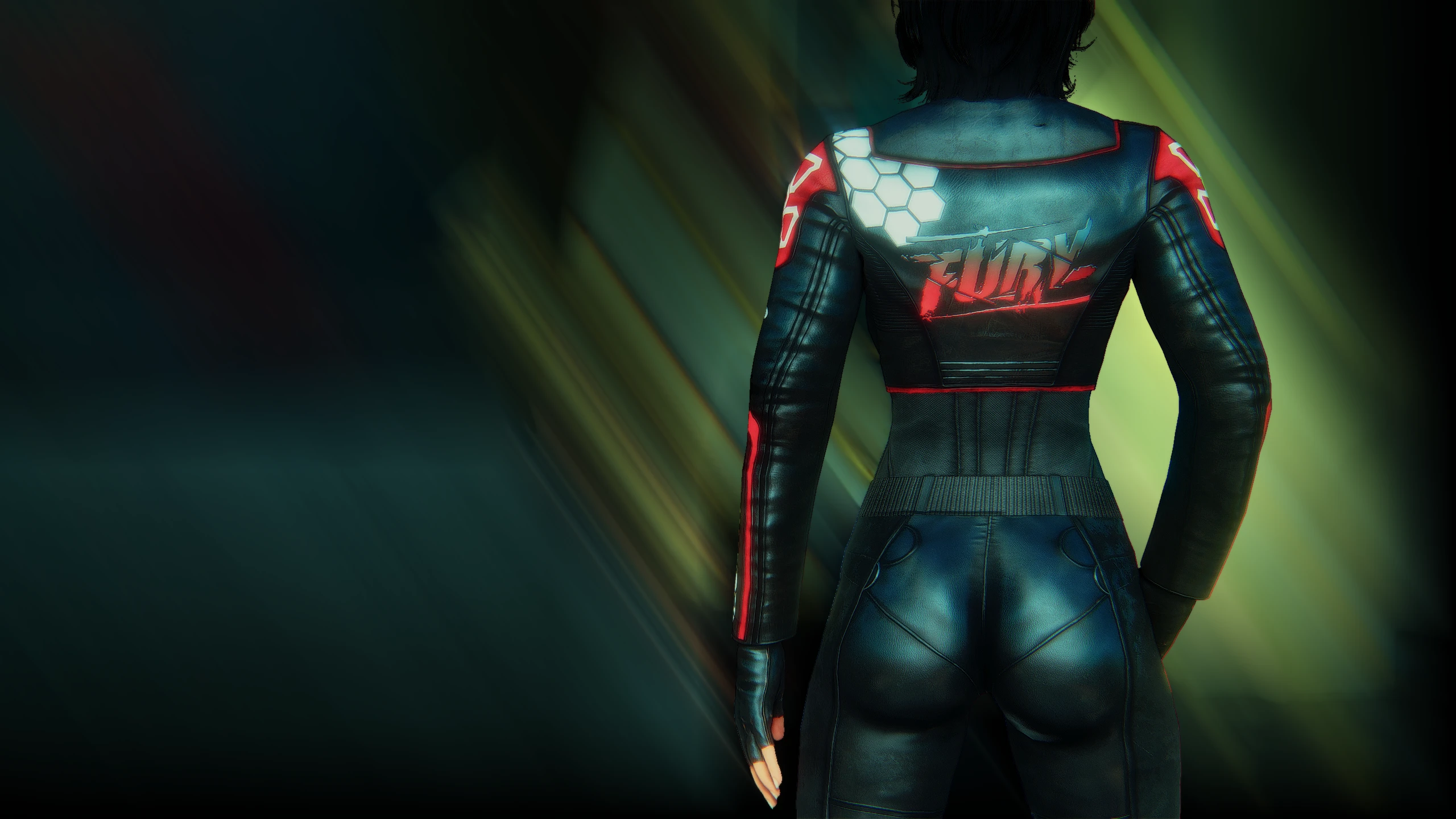 Fallout 4 cyberpunk одежда фото 2
