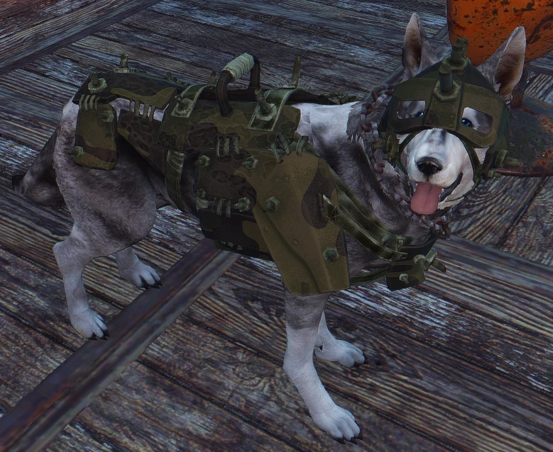Dogmeat Camo Armor at Fallout 4 Nexus - Mods and community