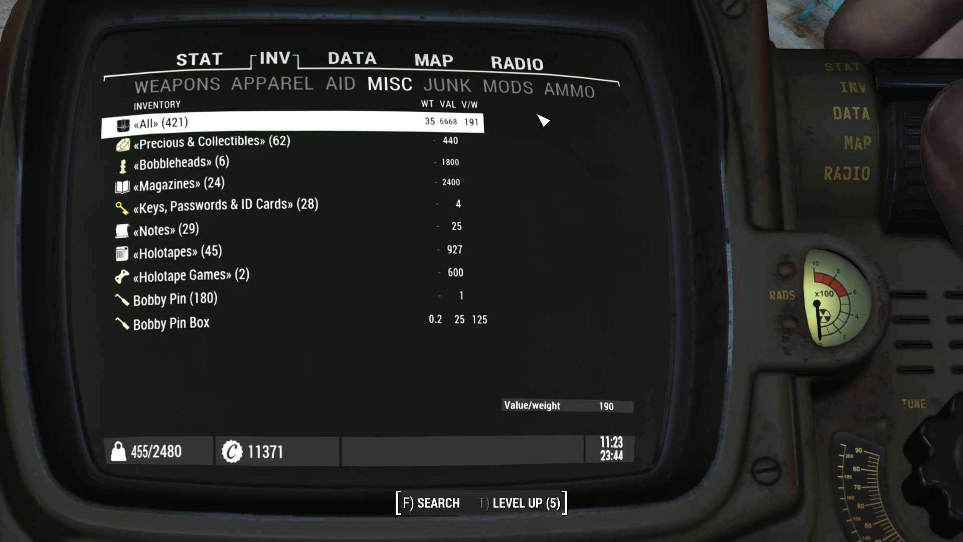 Fallout 4 menu фото 72