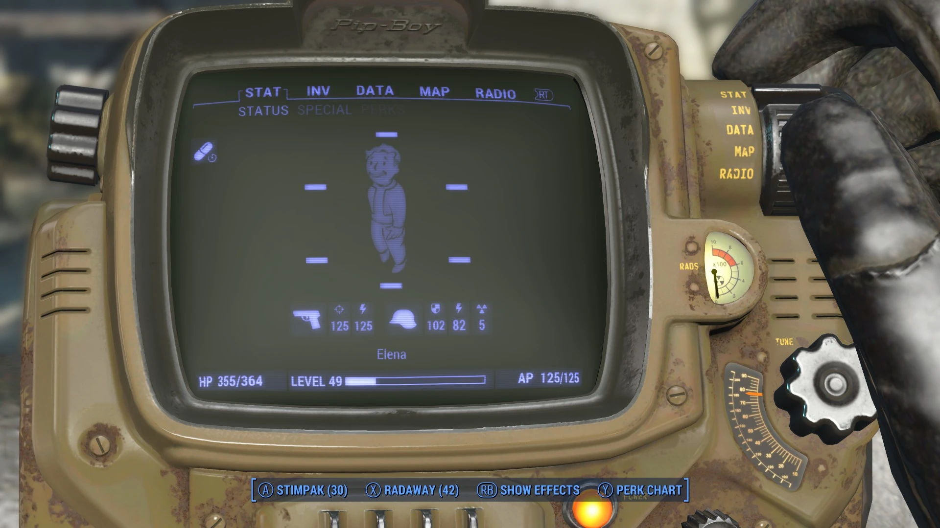 Clean Pip-Boy Screen at Fallout 4 Nexus - Mods and community