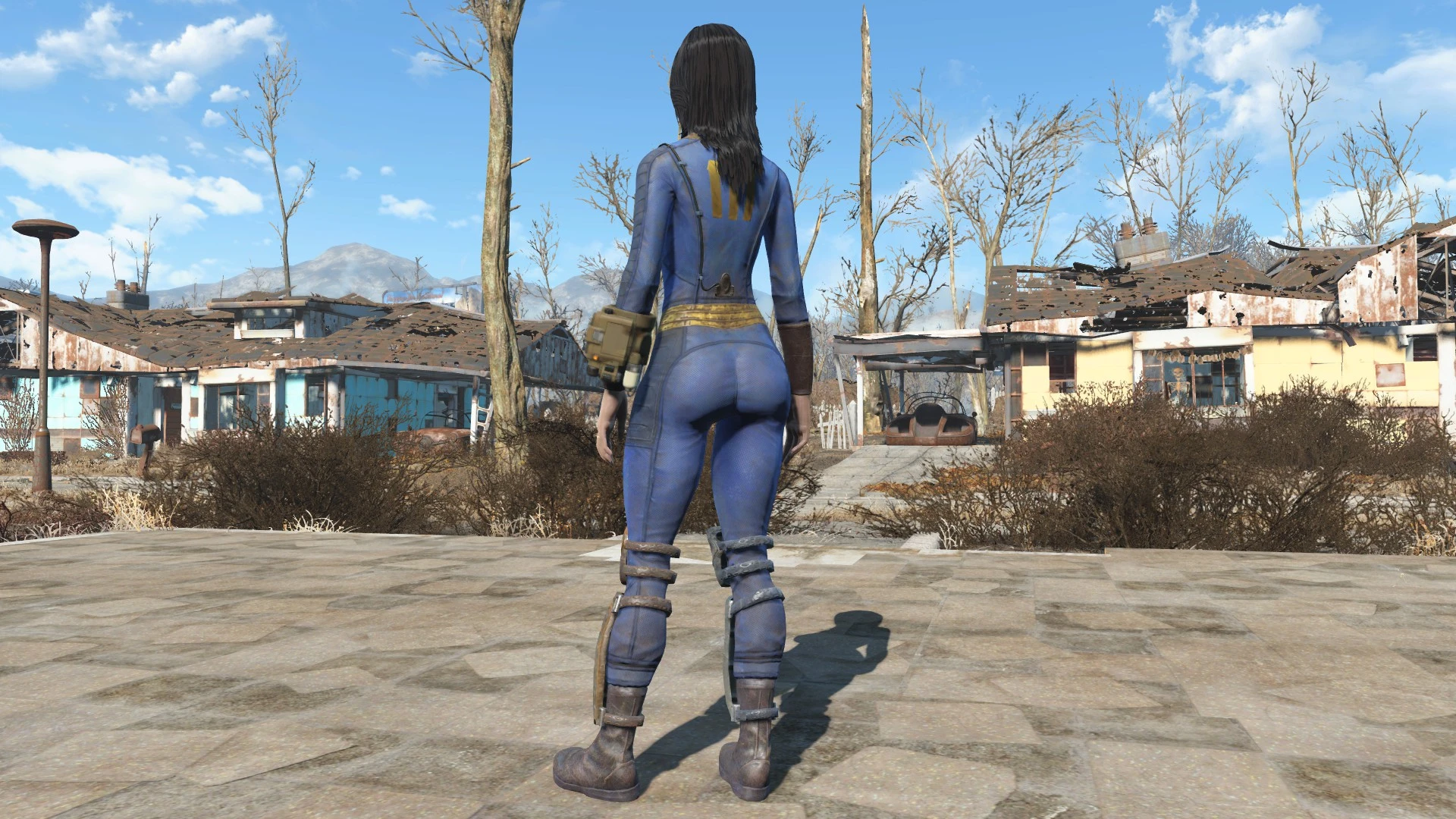 Fallout 4 armored vault suit фото 83