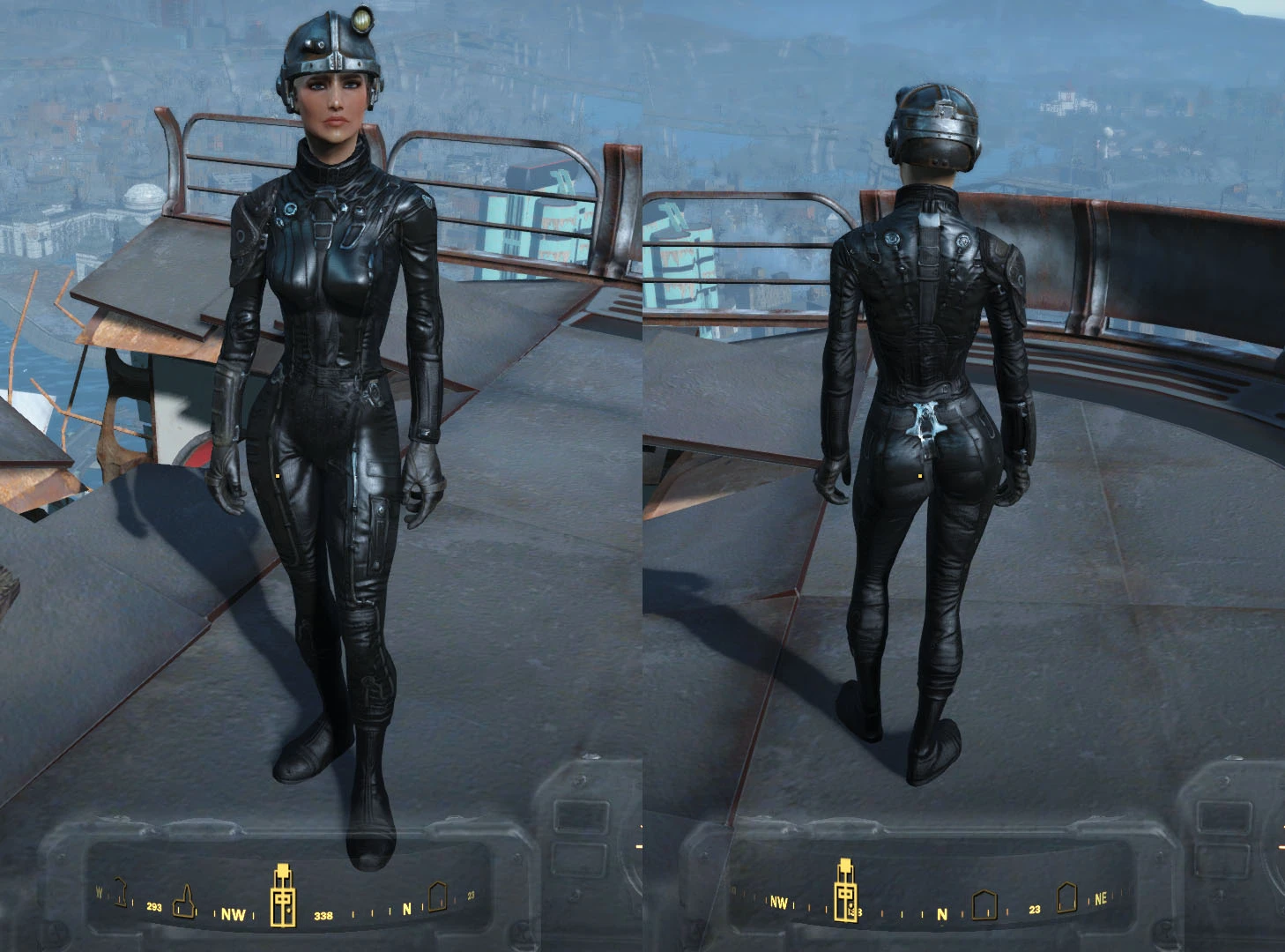 Fallout 4 black vault suit фото 21