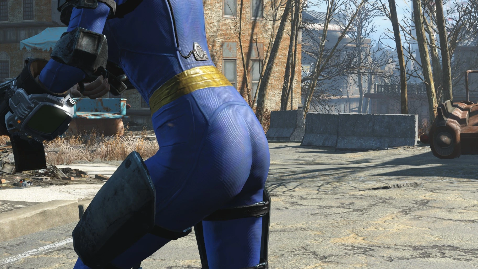 Fallout 4 black vault suit фото 78